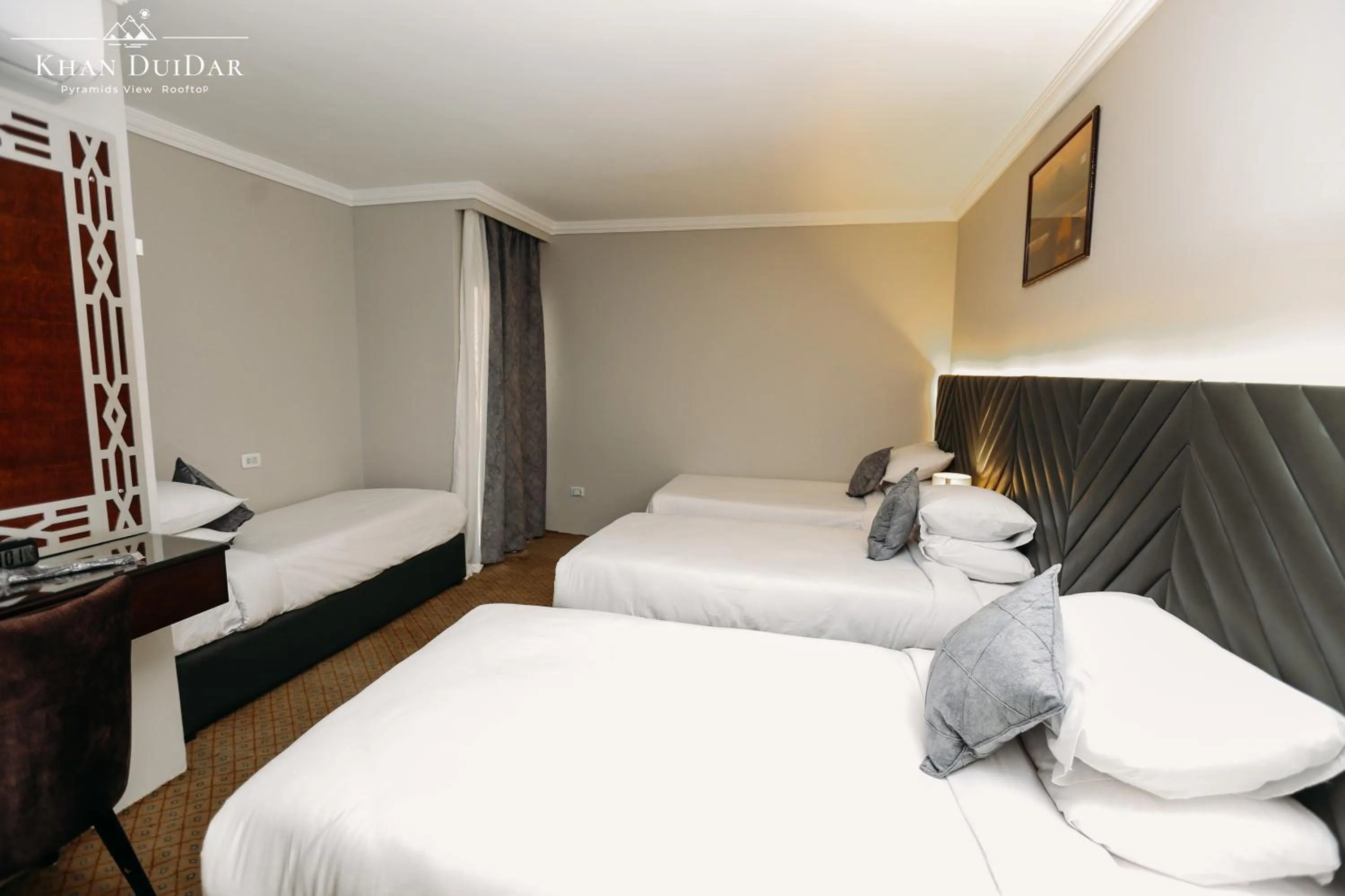 Bed in Khan Duidar Inn - Pyramids View Rooftop