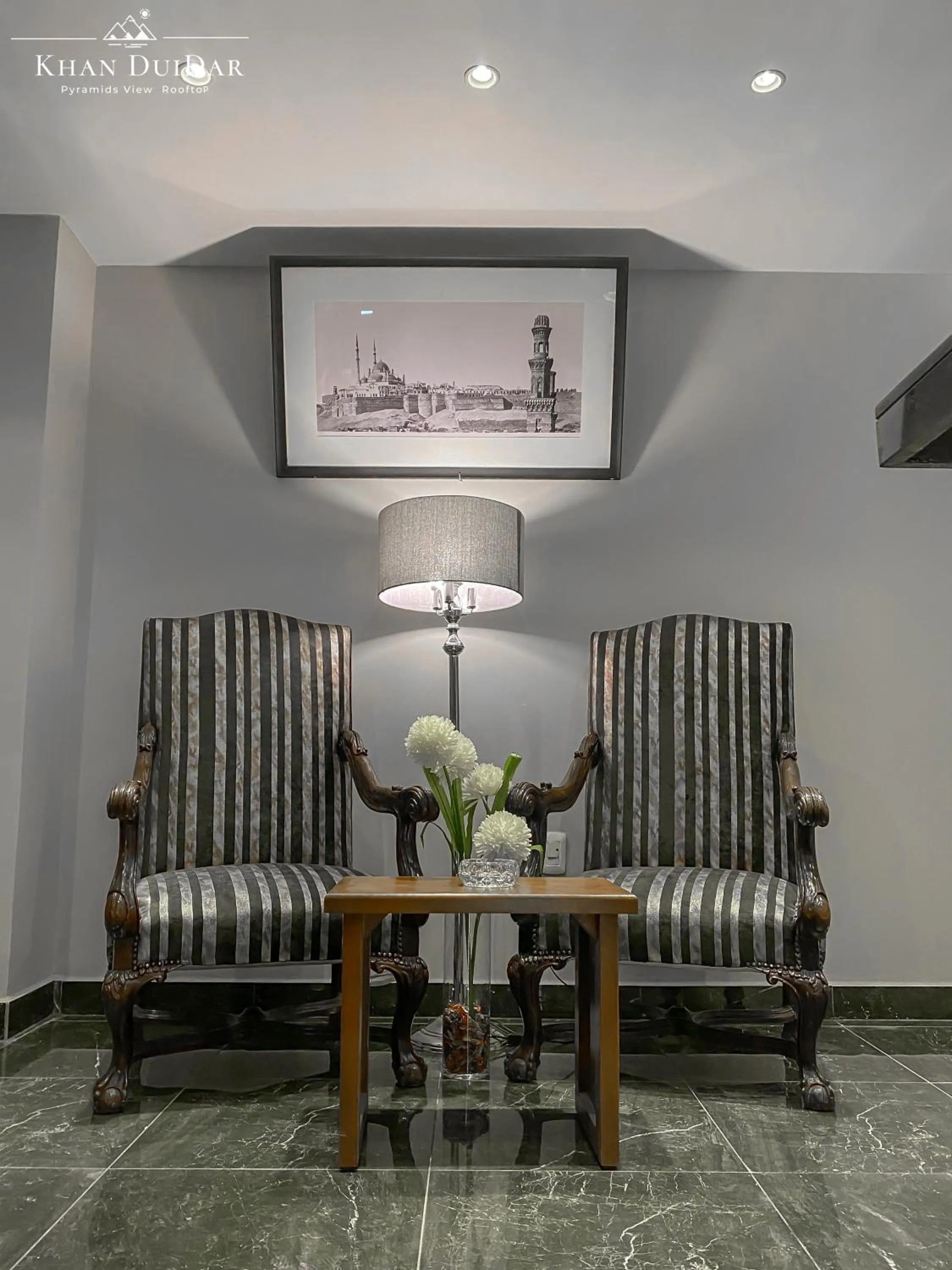 Lobby or reception in Khan Duidar Inn - Pyramids View Rooftop