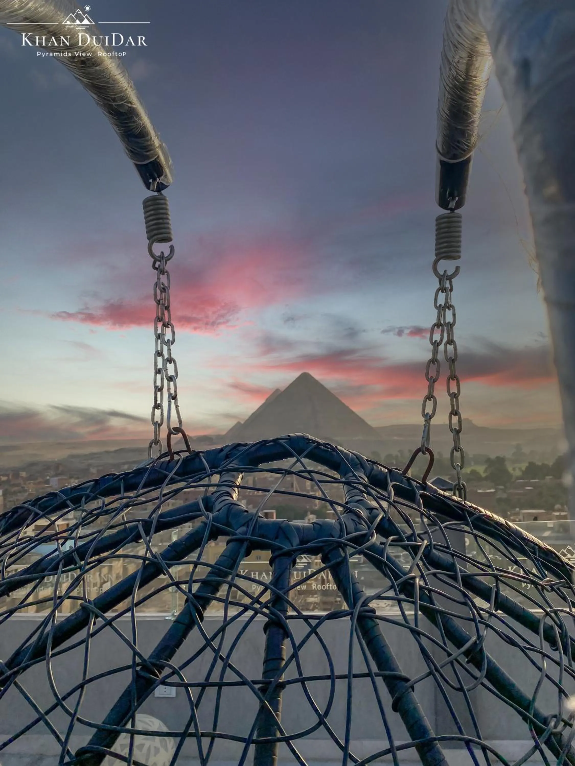 Balcony/Terrace in Khan Duidar Inn - Pyramids View Rooftop