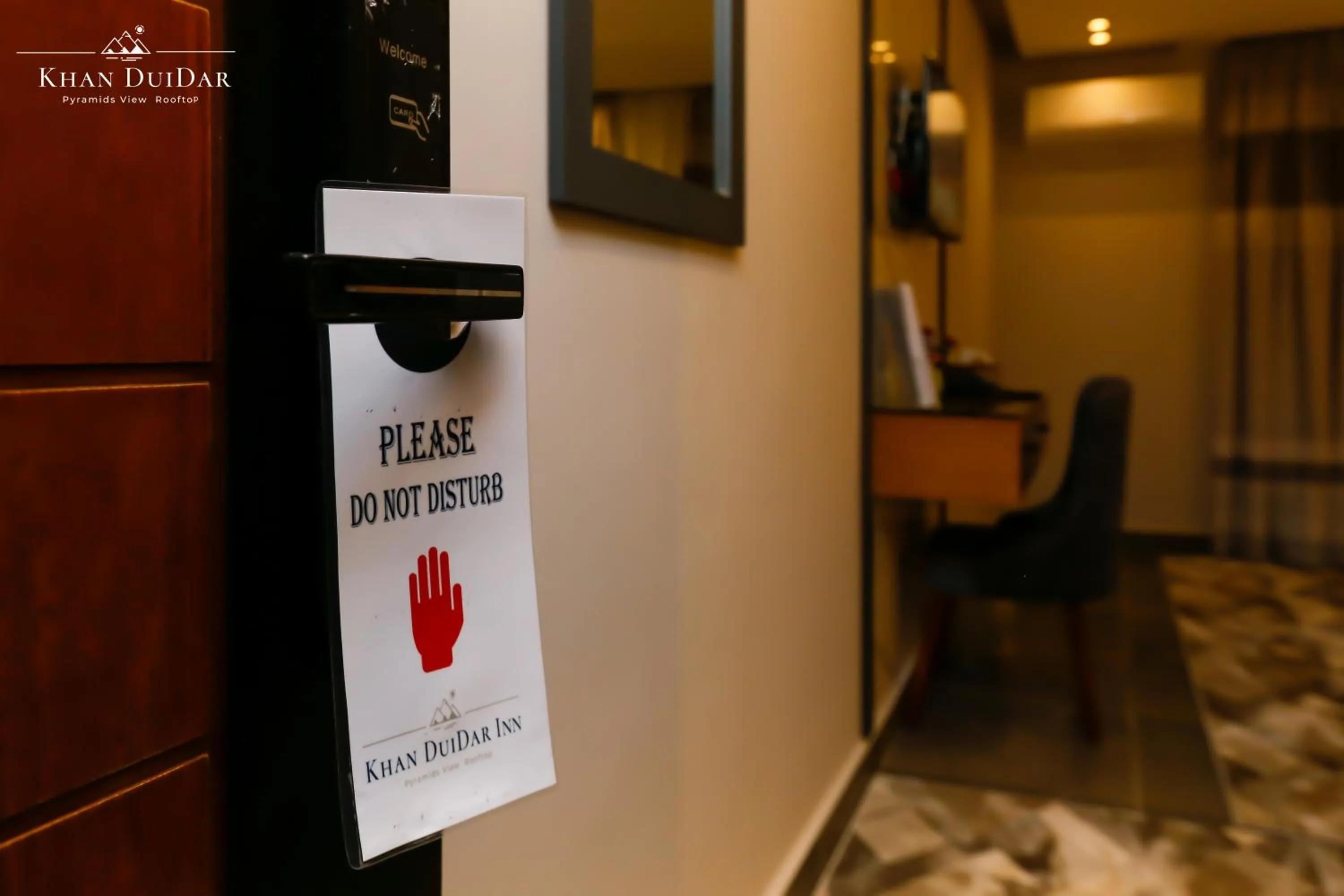 Logo/Certificate/Sign in Khan Duidar Inn - Pyramids View Rooftop