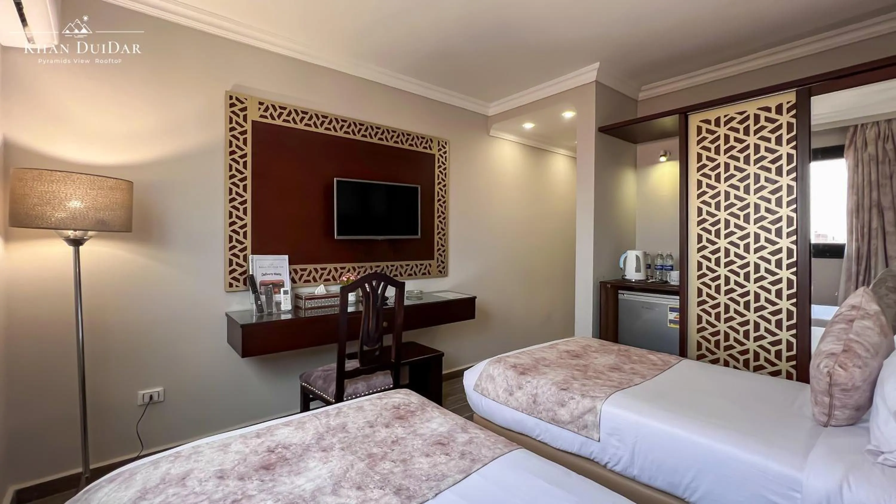 Bed in Khan Duidar Inn - Pyramids View Rooftop