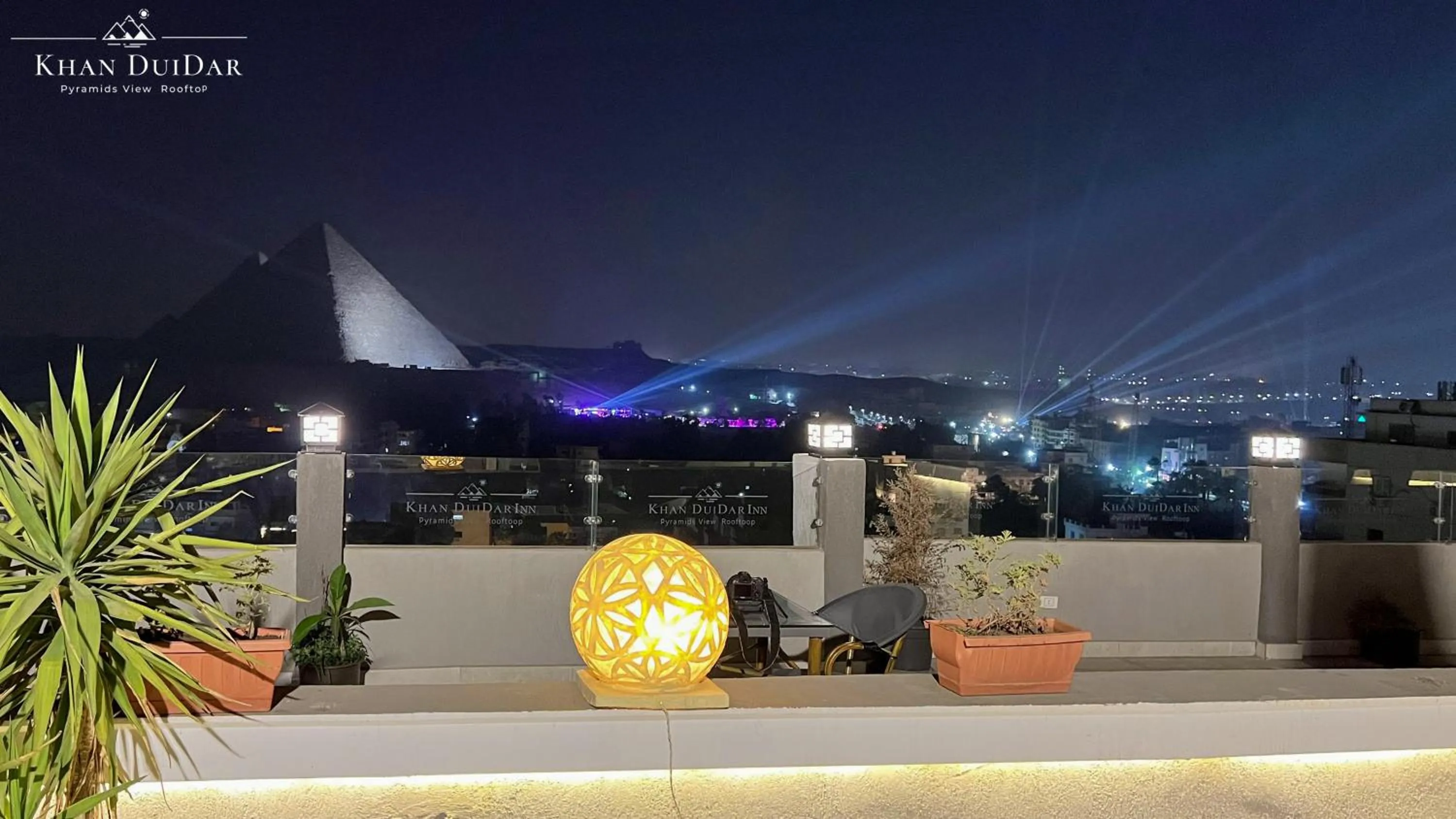 Night in Khan Duidar Inn - Pyramids View Rooftop