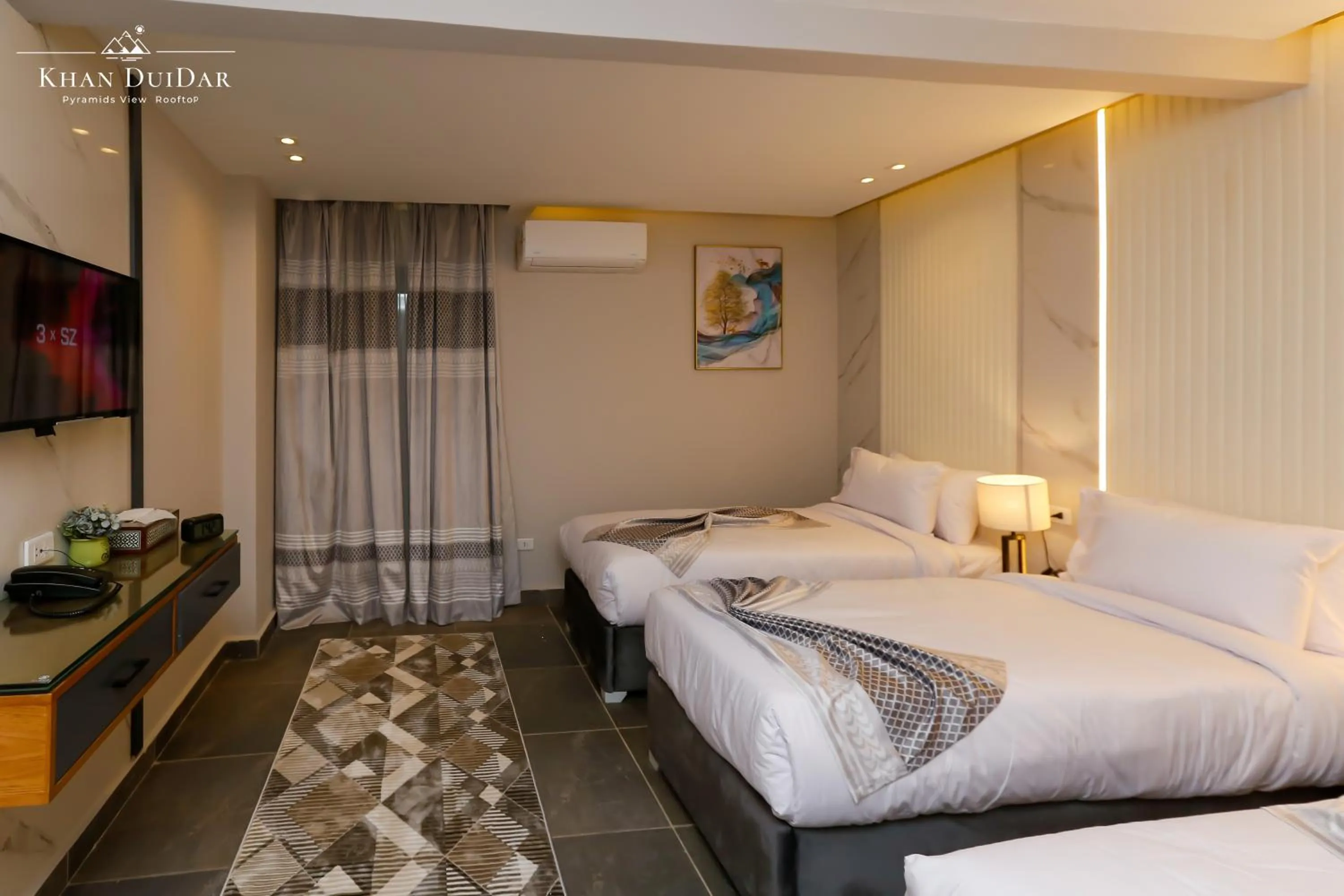 Bed in Khan Duidar Inn - Pyramids View Rooftop