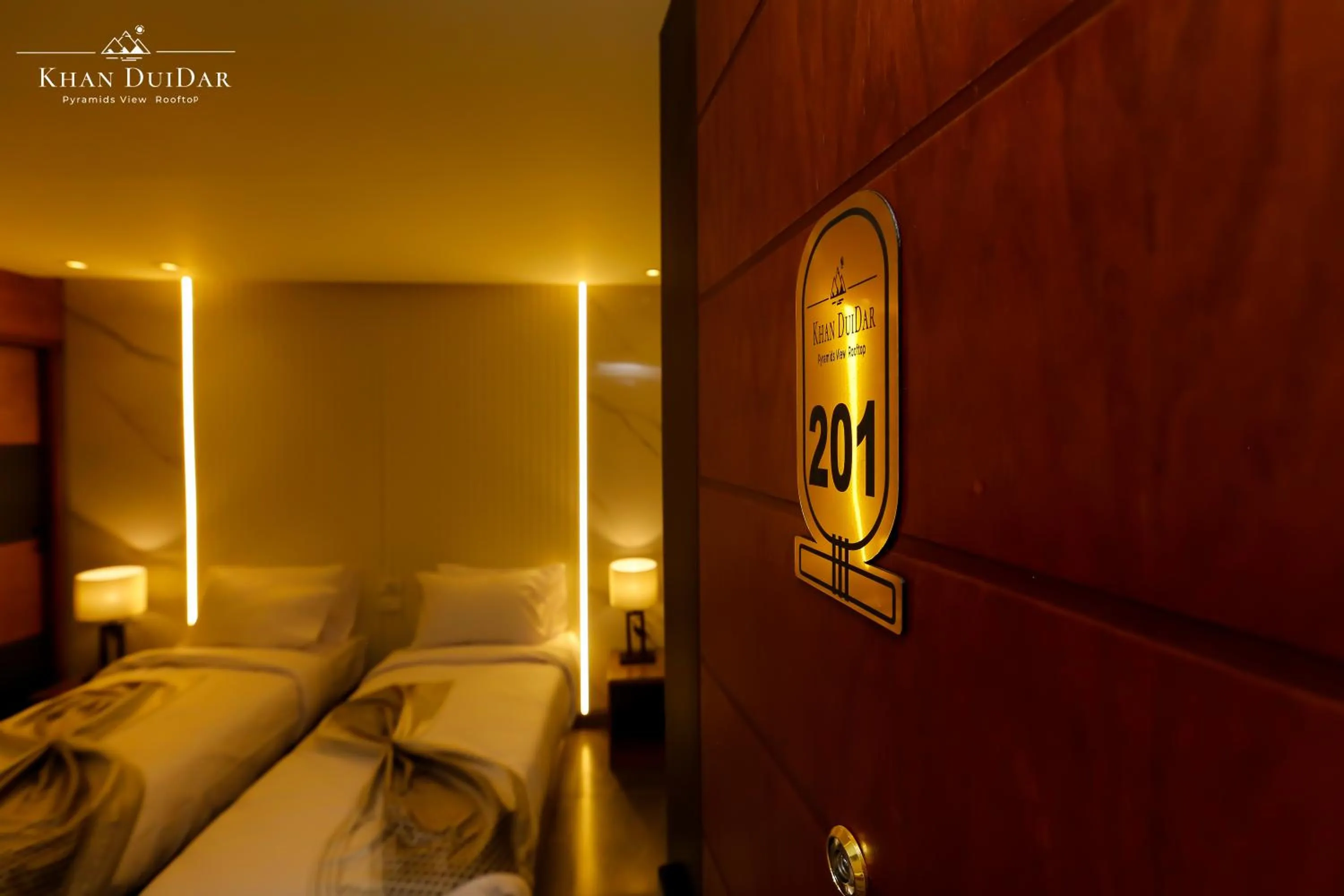 Bed in Khan Duidar Inn - Pyramids View Rooftop