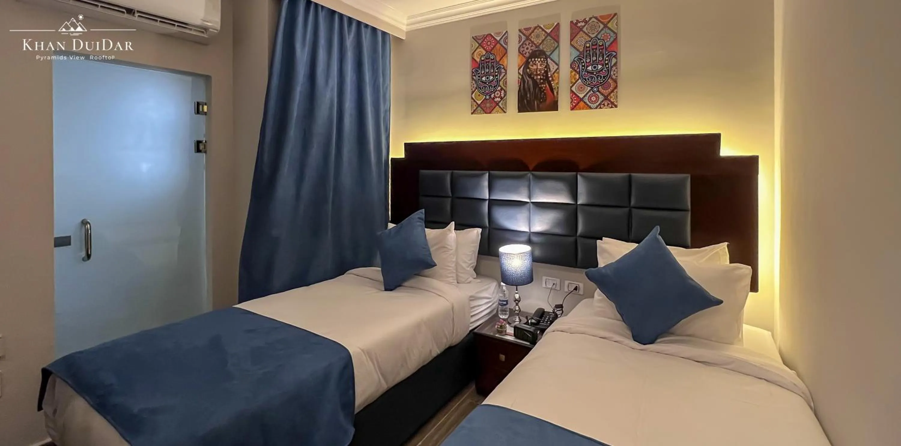 Bed in Khan Duidar Inn - Pyramids View Rooftop