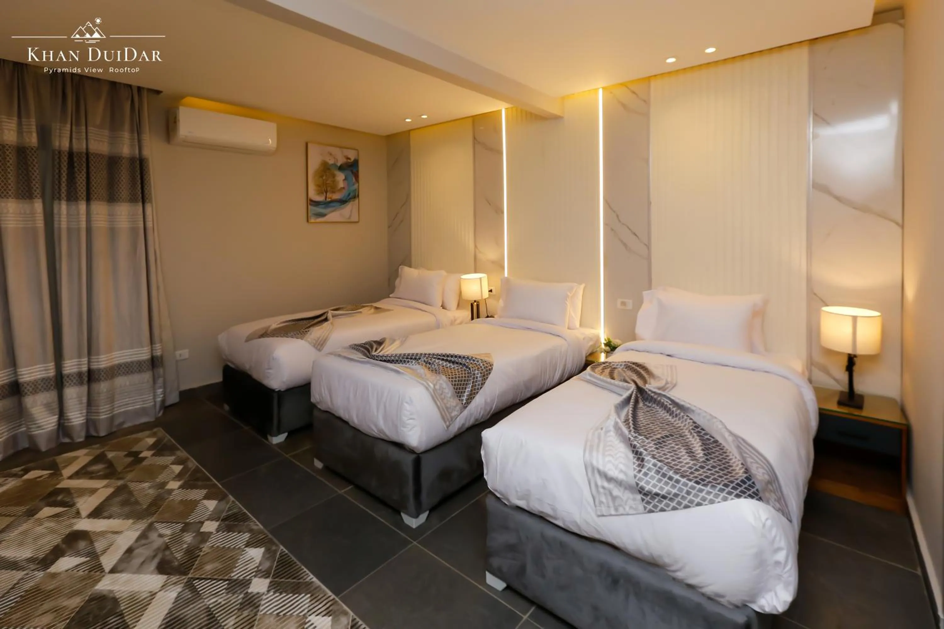 Photo of the whole room, Bed in Khan Duidar Inn - Pyramids View Rooftop