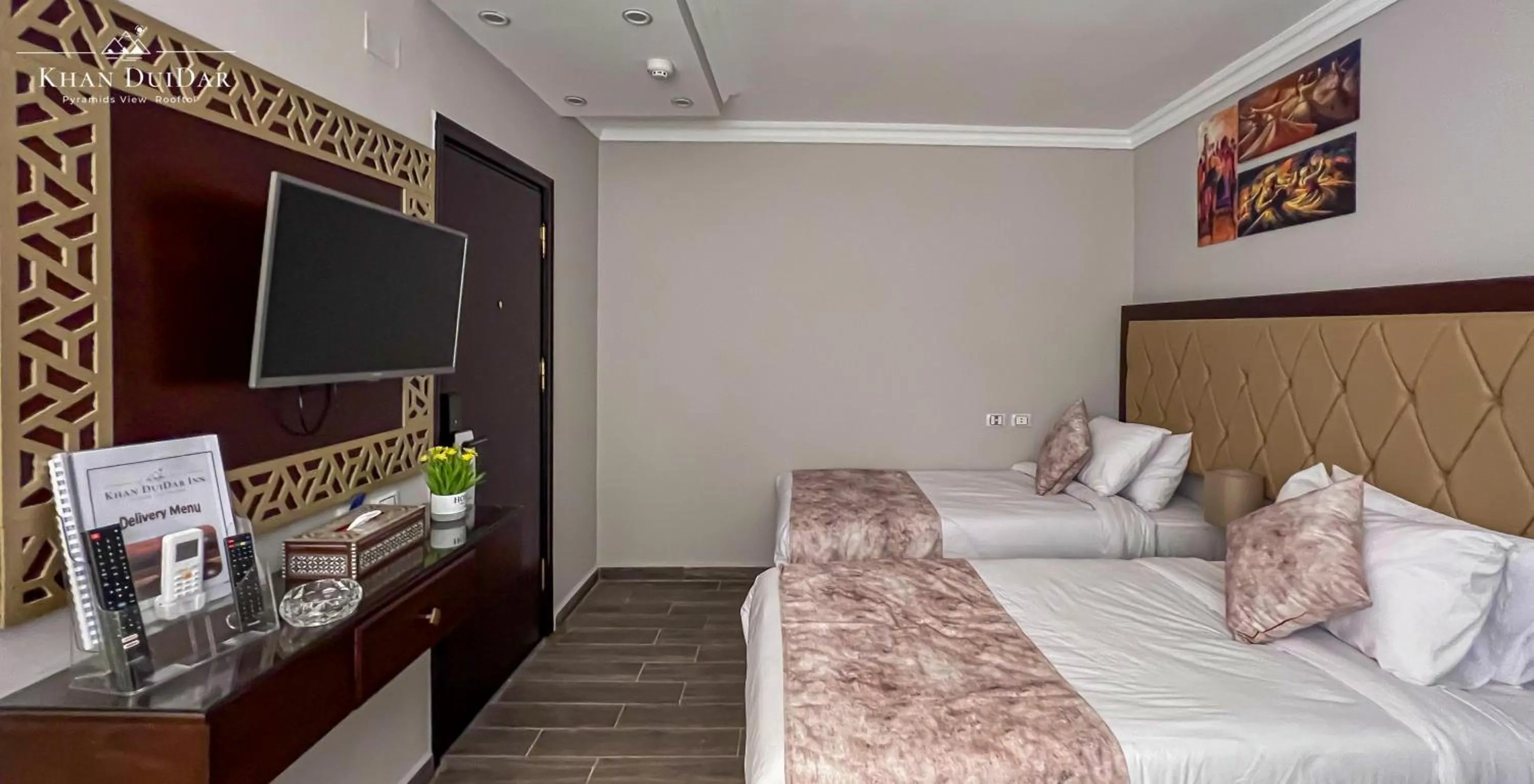 Bed in Khan Duidar Inn - Pyramids View Rooftop