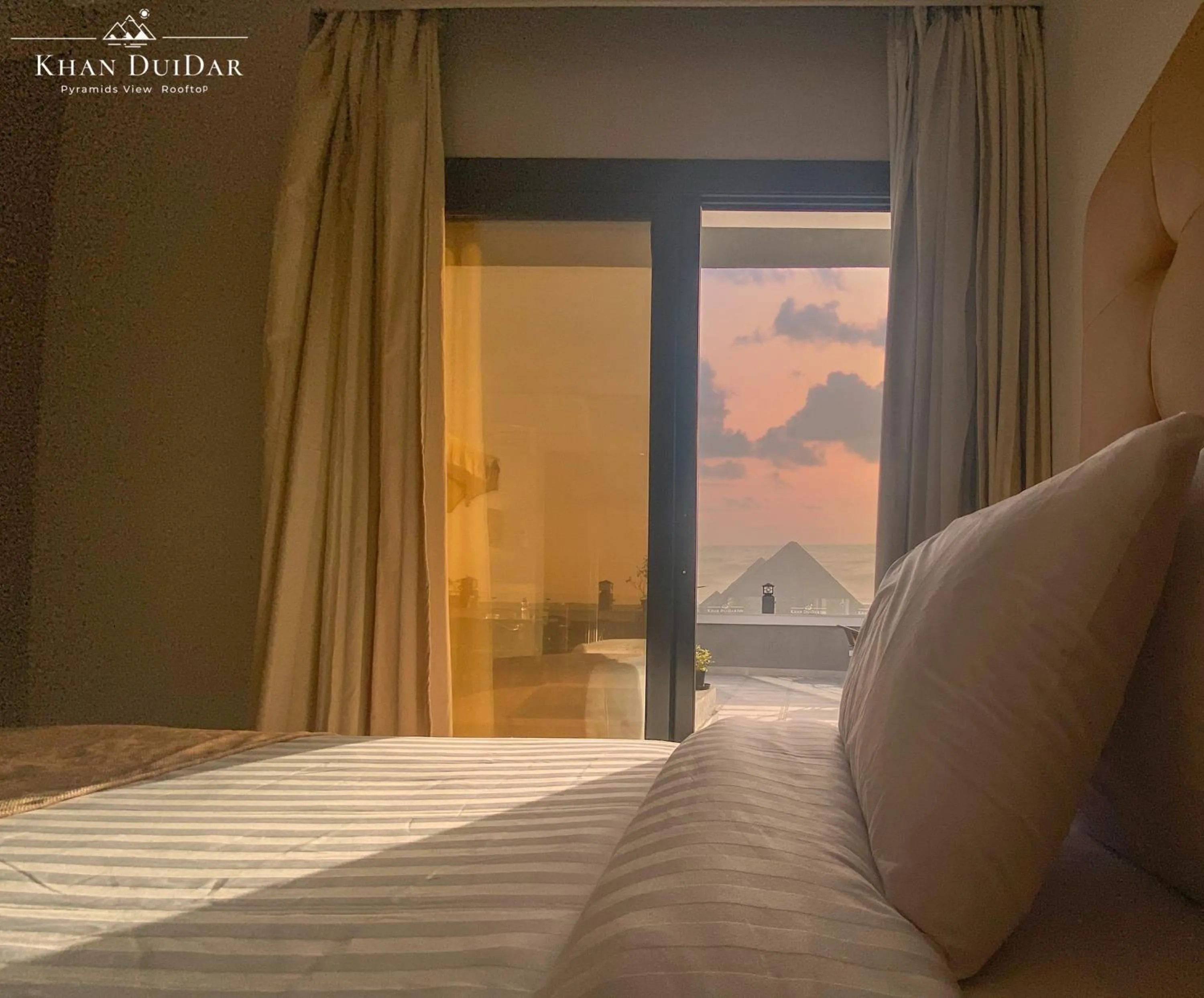 Bed in Khan Duidar Inn - Pyramids View Rooftop