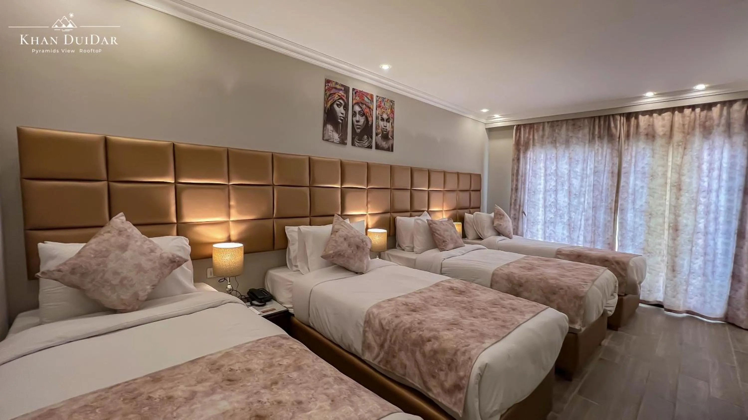 Bed in Khan Duidar Inn - Pyramids View Rooftop