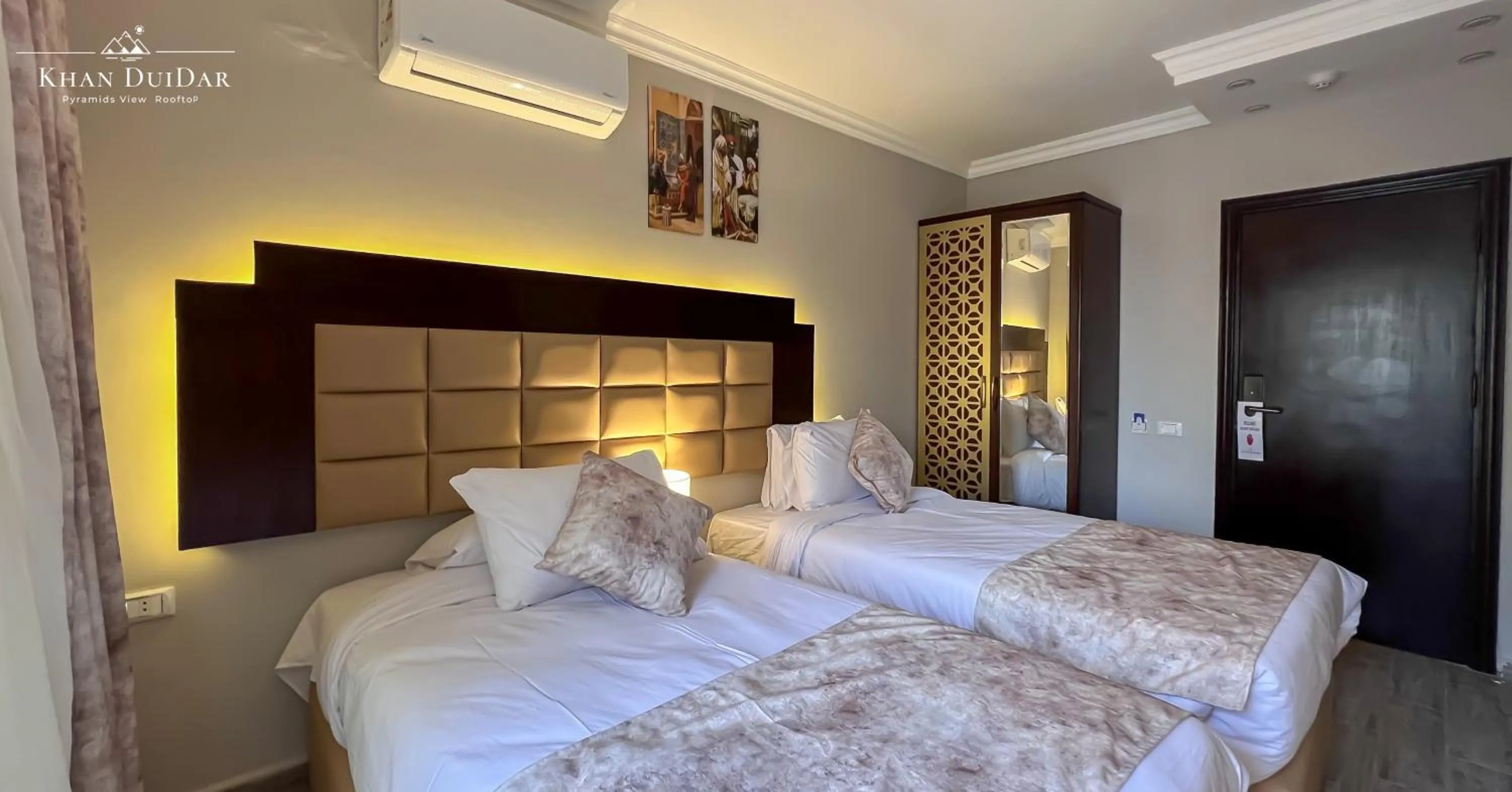 Bed in Khan Duidar Inn - Pyramids View Rooftop