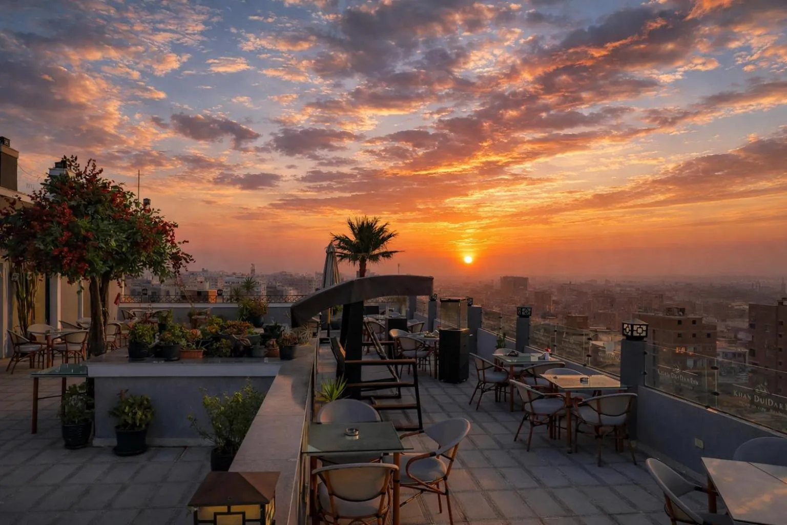 Balcony/Terrace in Khan Duidar Inn - Pyramids View Rooftop
