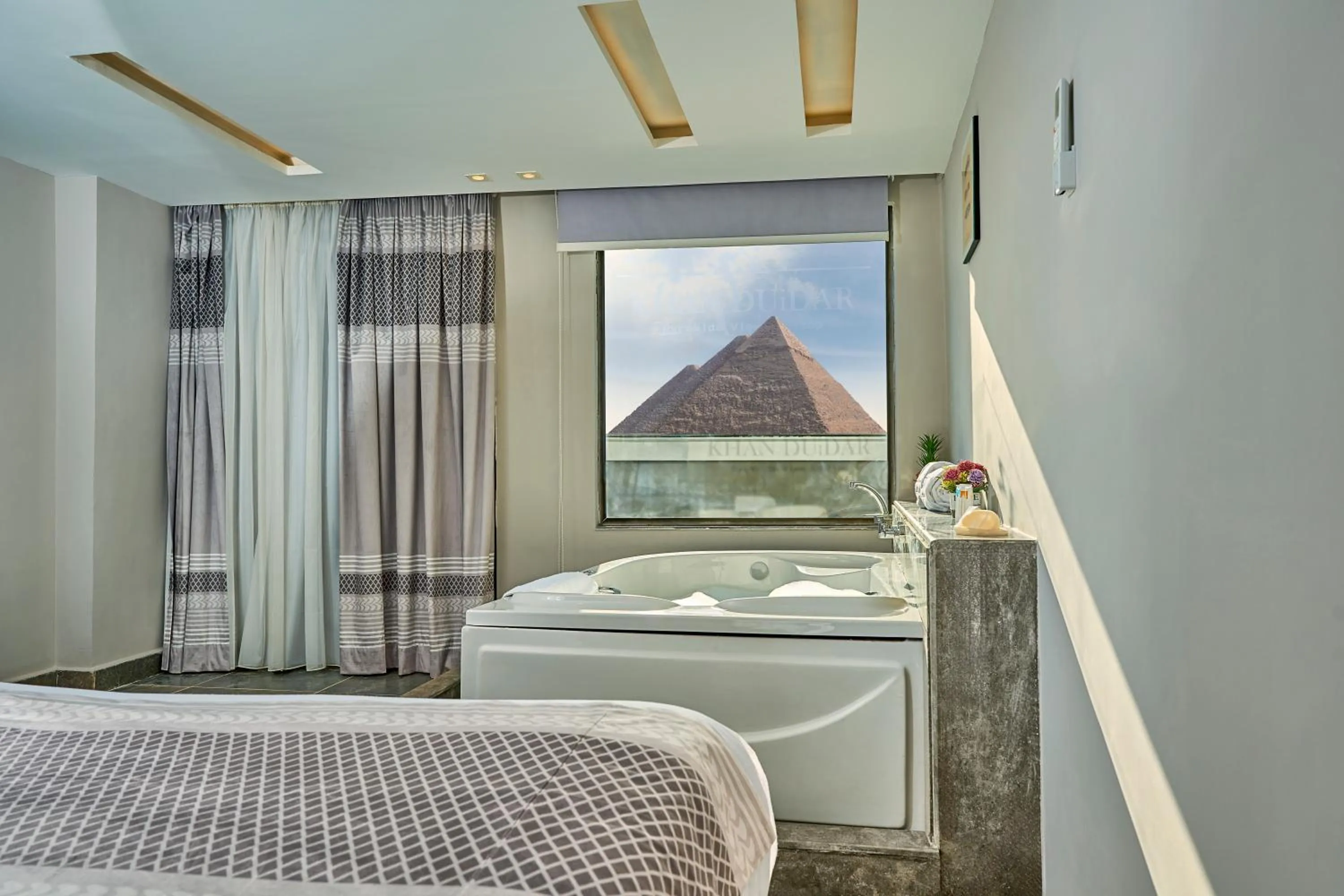 Bed in Khan Duidar Inn - Pyramids View Rooftop