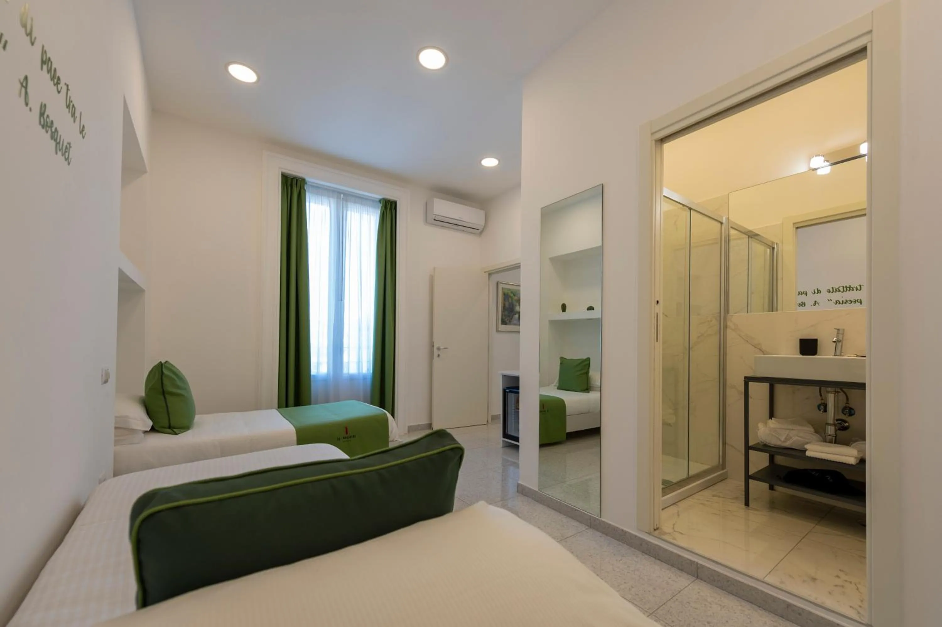 Bed in Le Angioine Rooms