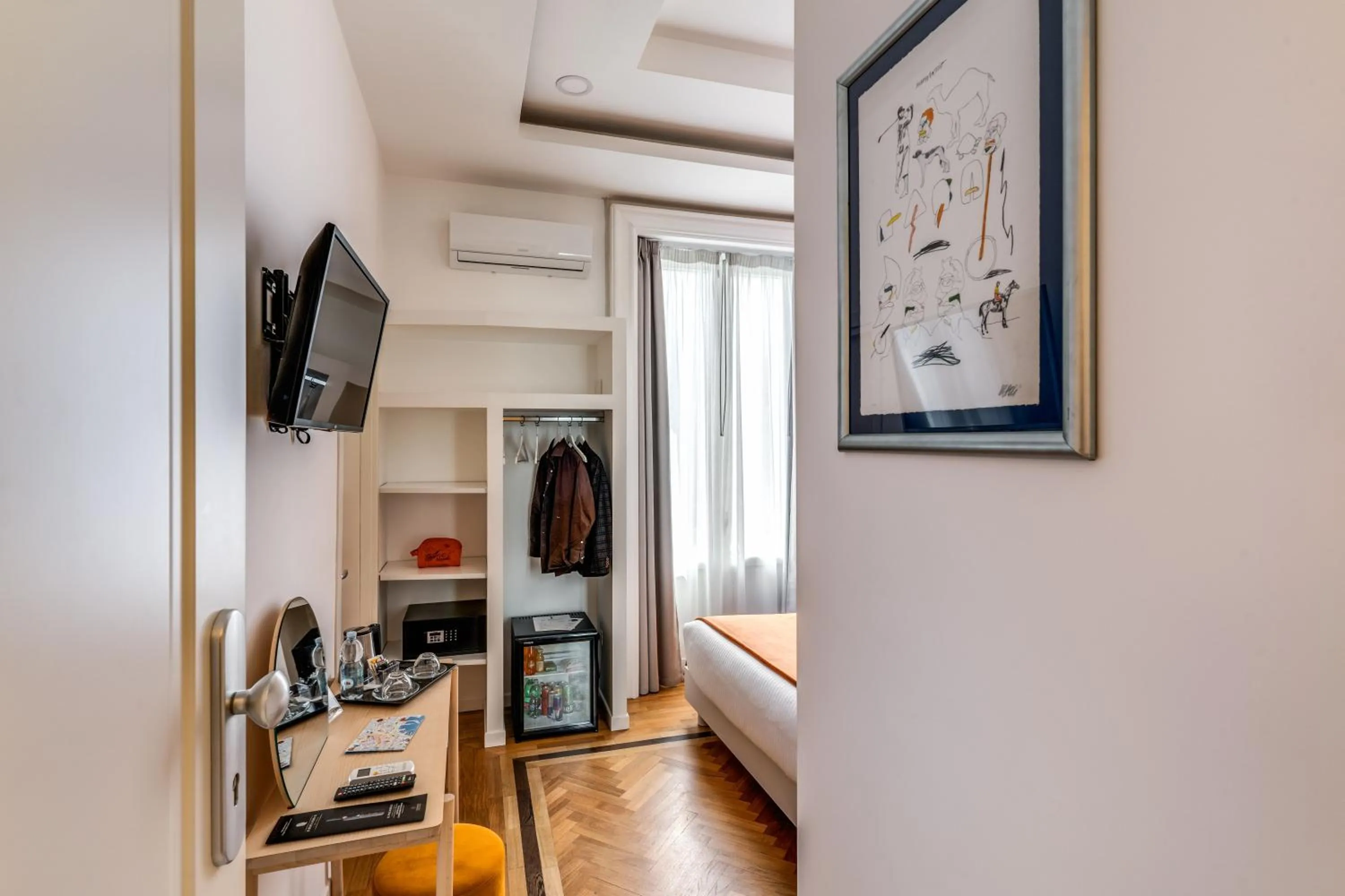 Bedroom in Le Angioine Rooms