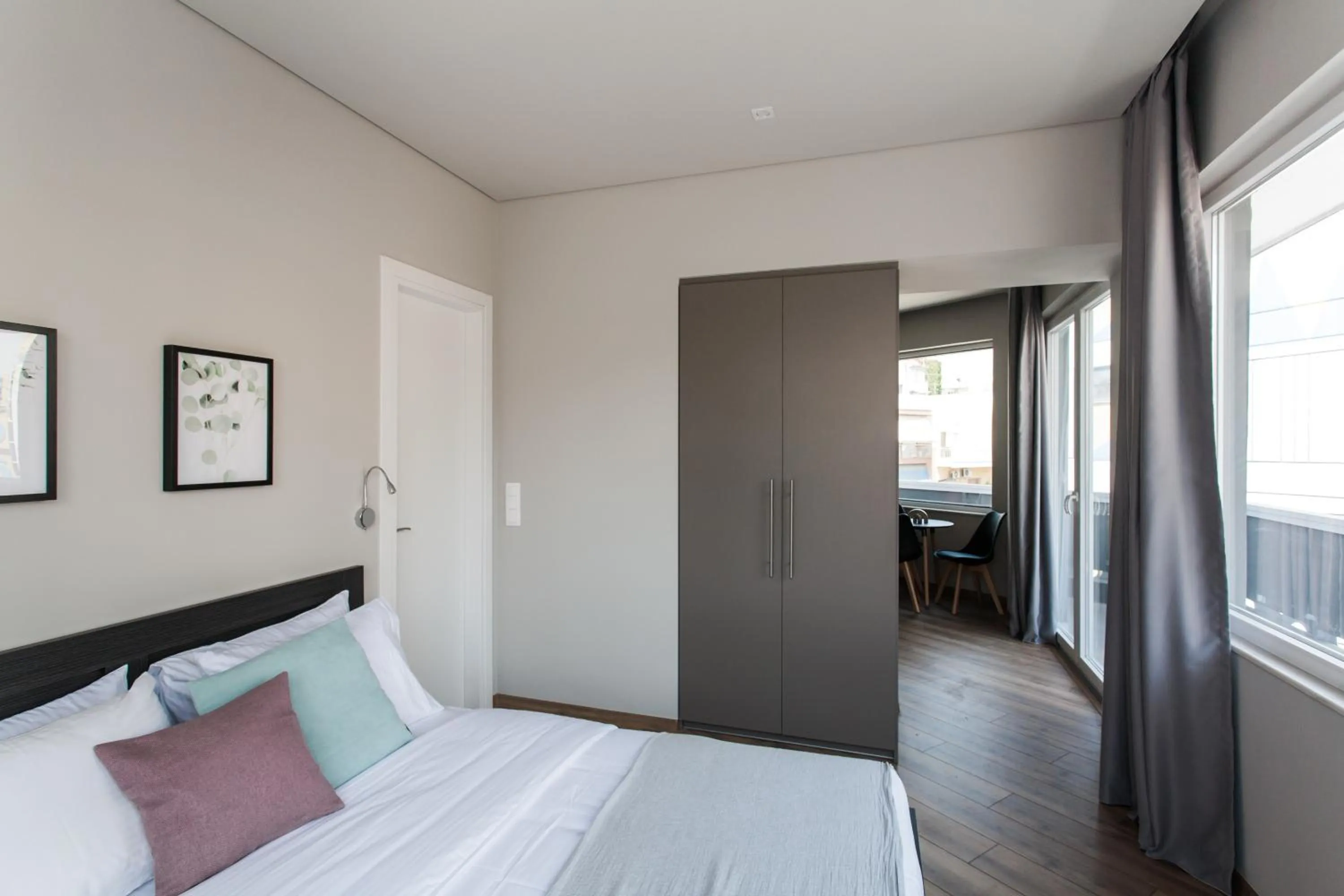 Bed in WYZ Athens Apartments by UPSTREET