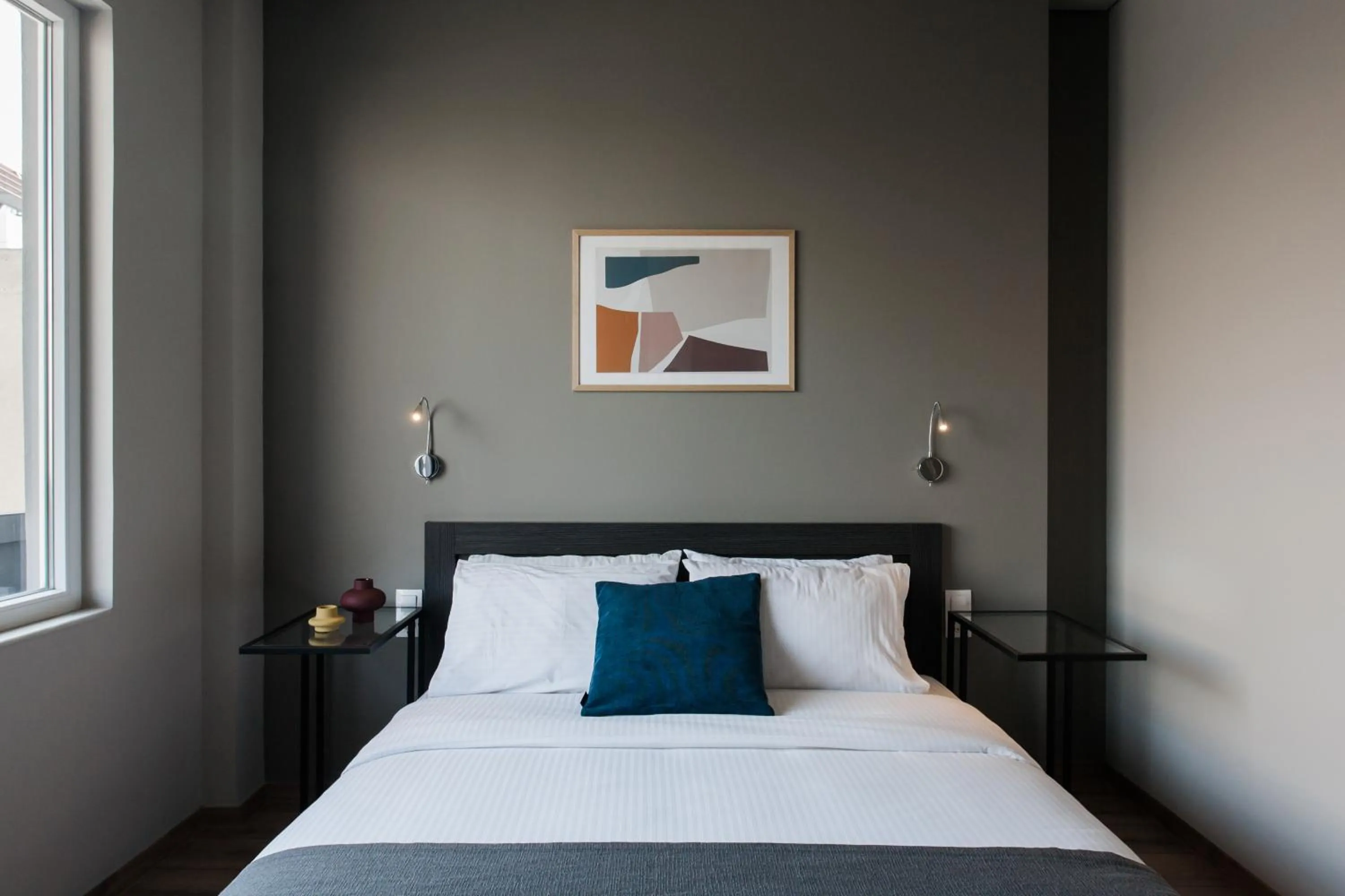 Bed in WYZ Athens Apartments by UPSTREET