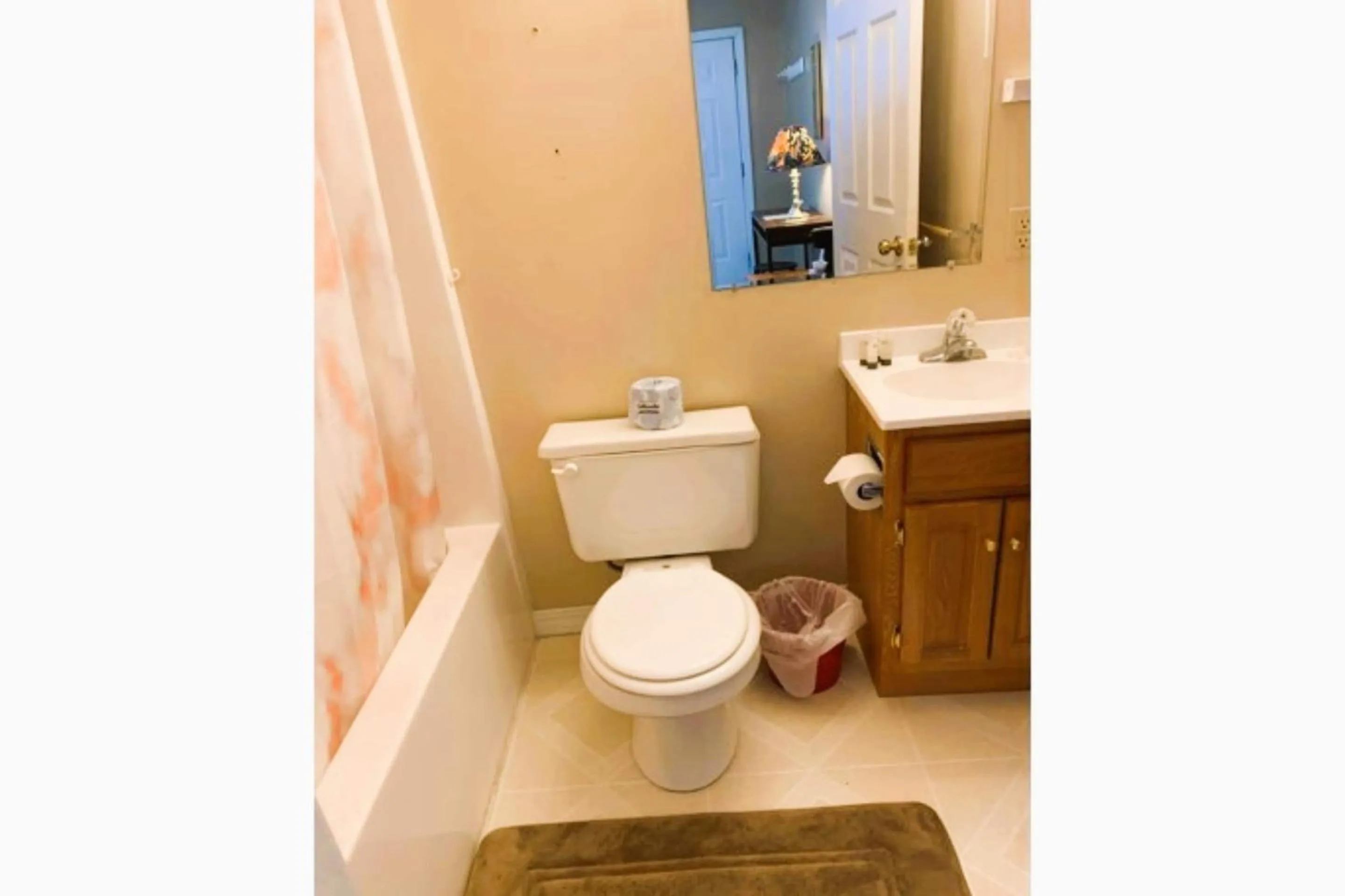 Bathroom in Love Hotels St John River by OYO at Fort Kent ME