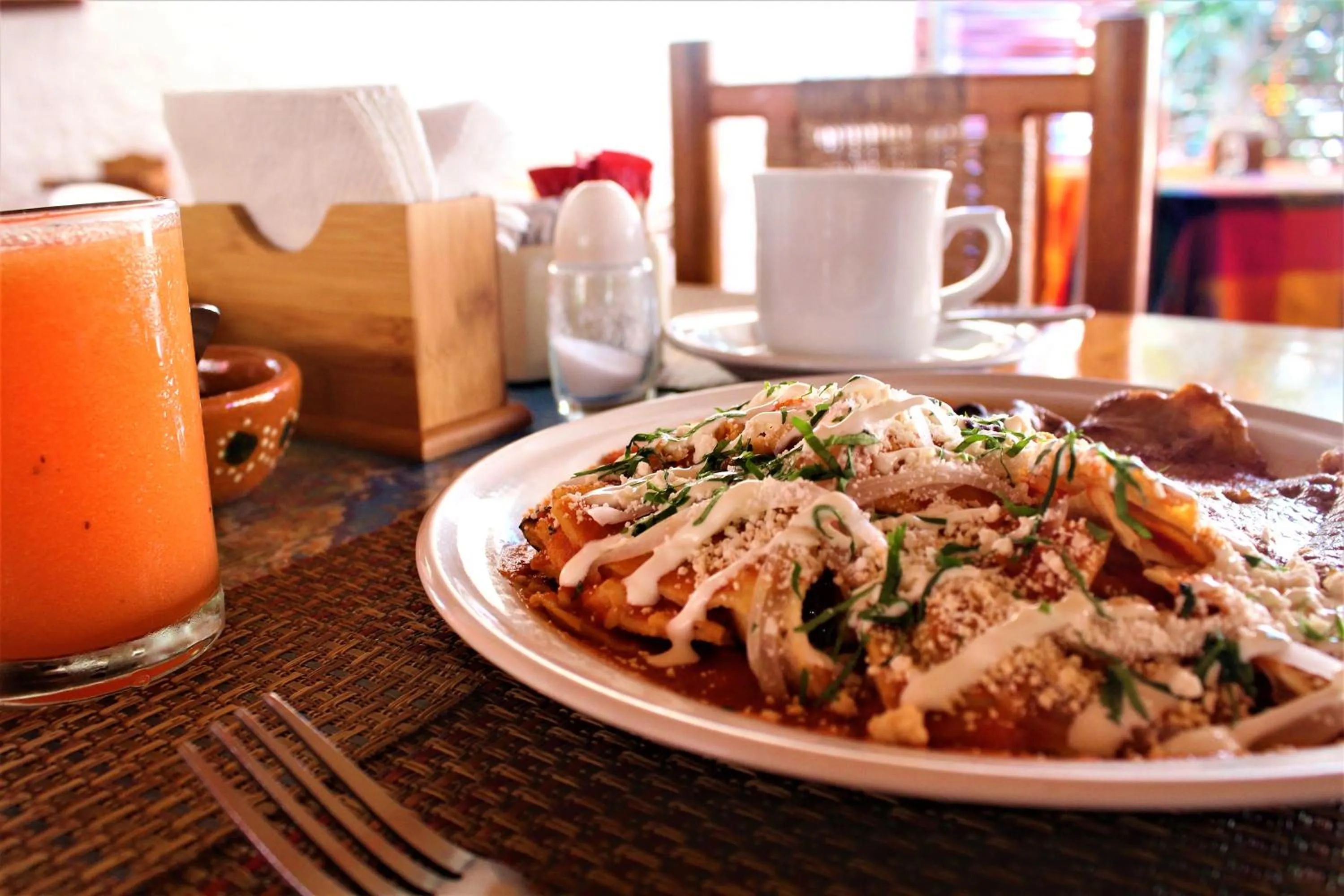 Breakfast in Hotel Mexico Lindo