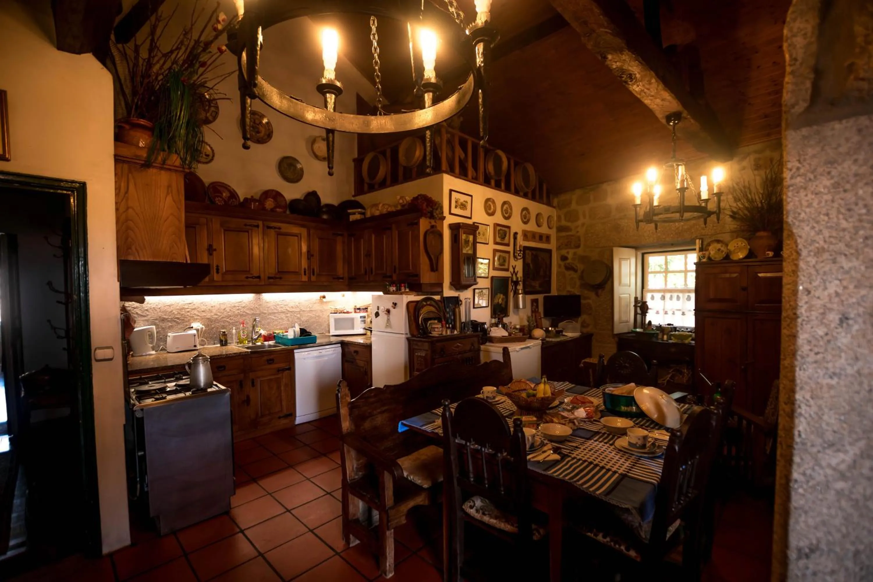 Kitchen or kitchenette in Solar dos Carvalhos