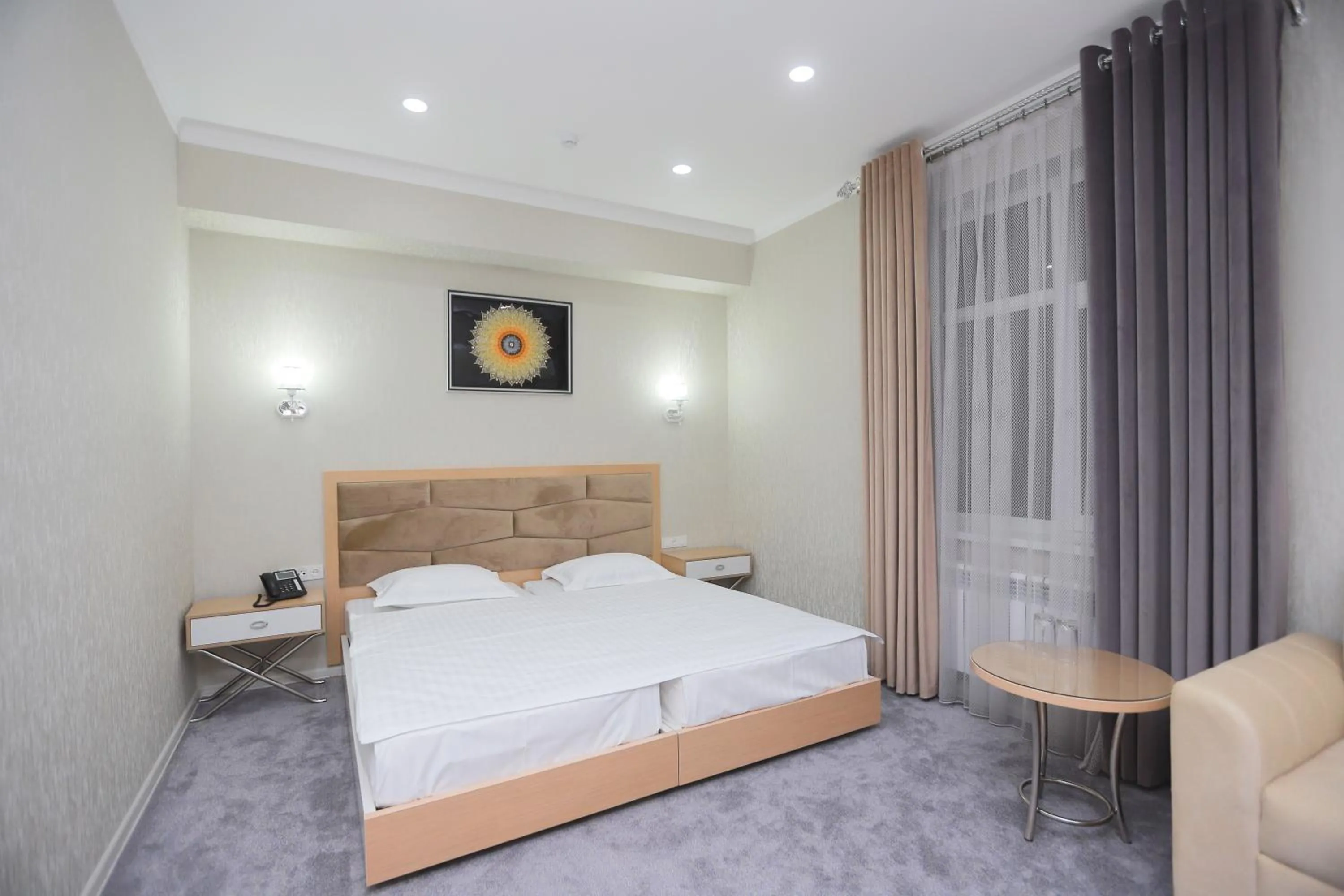 Bed in Reikartz Amirun Tashkent