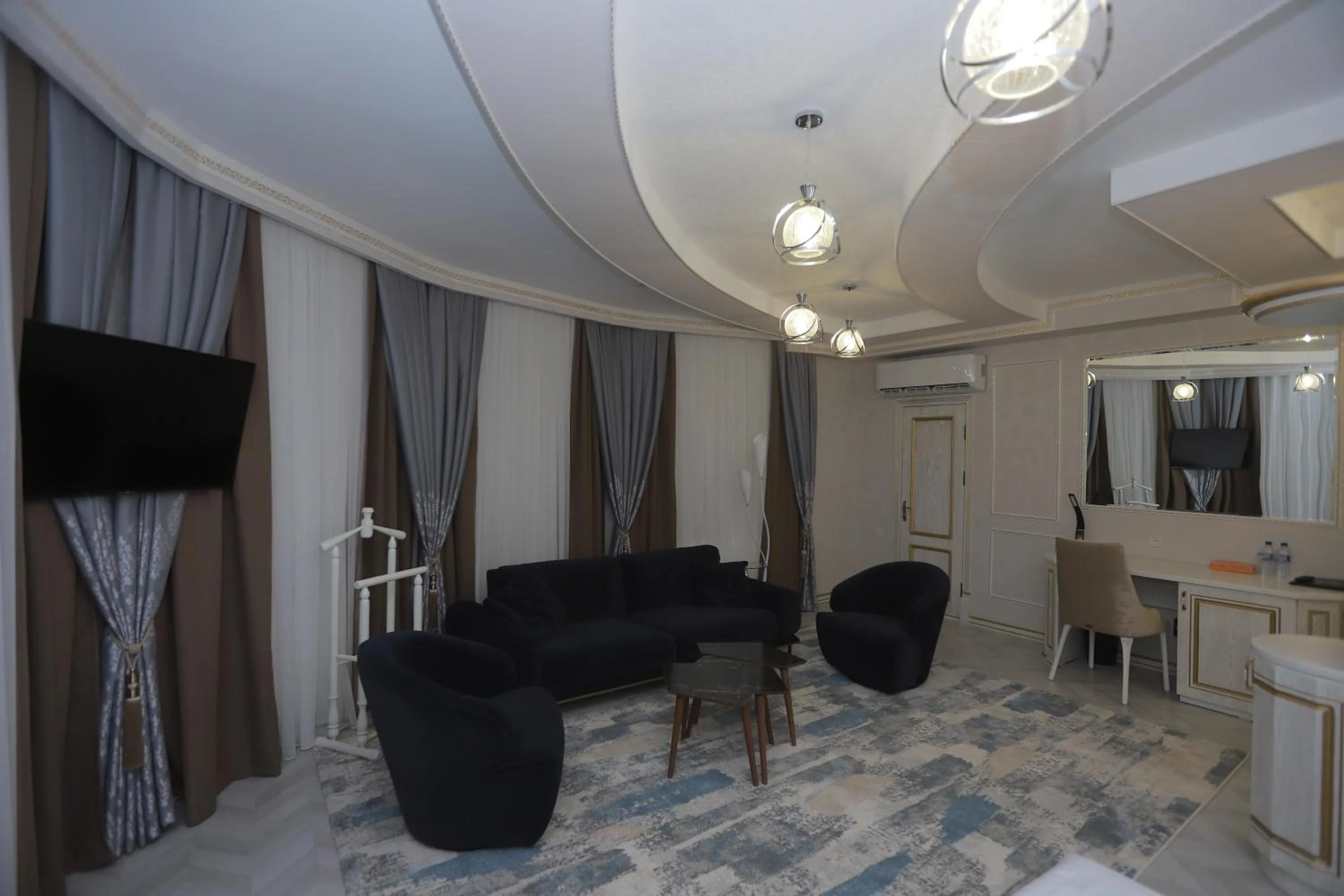 Seating area in Reikartz Amirun Tashkent