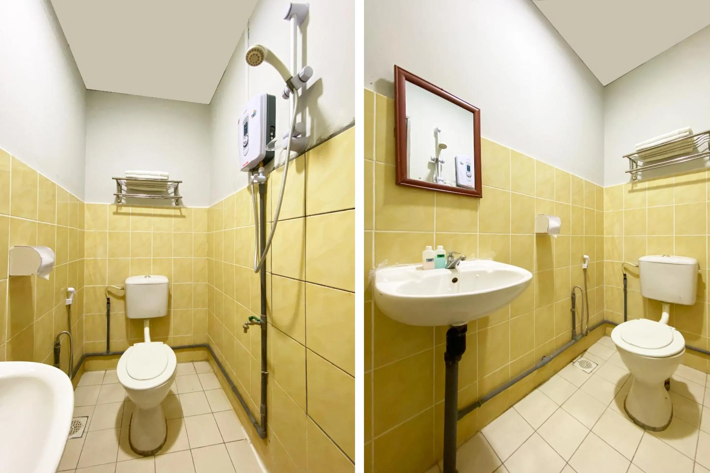 Bathroom in Hotel O Tambunan Nature Lodge