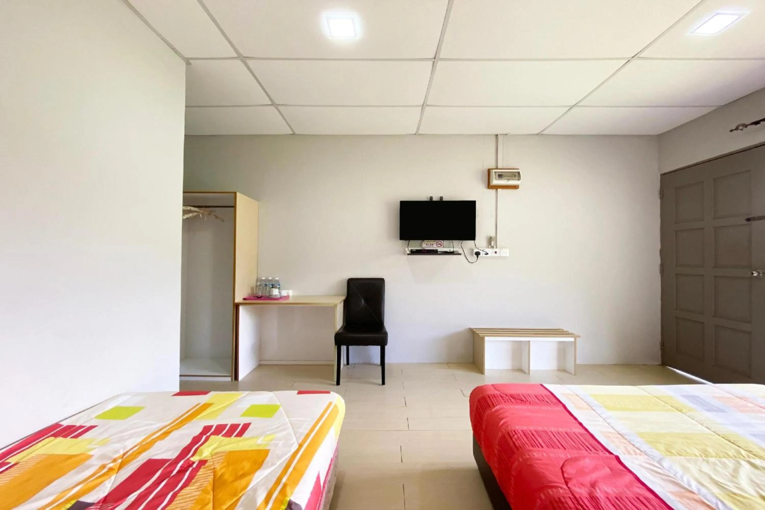 View (from property/room), Bed in Hotel O Tambunan Nature Lodge