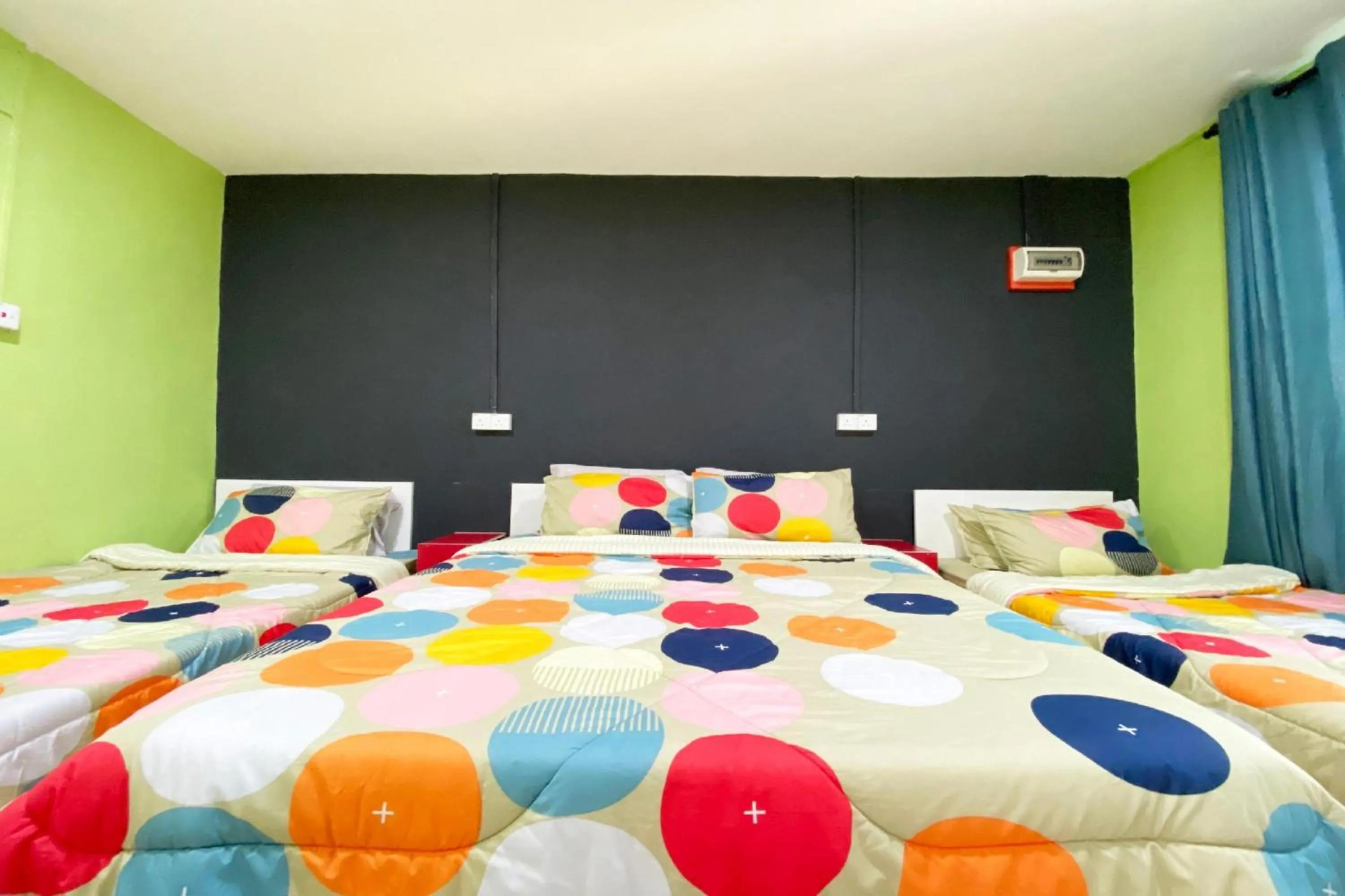 View (from property/room), Bed in Hotel O Tambunan Nature Lodge