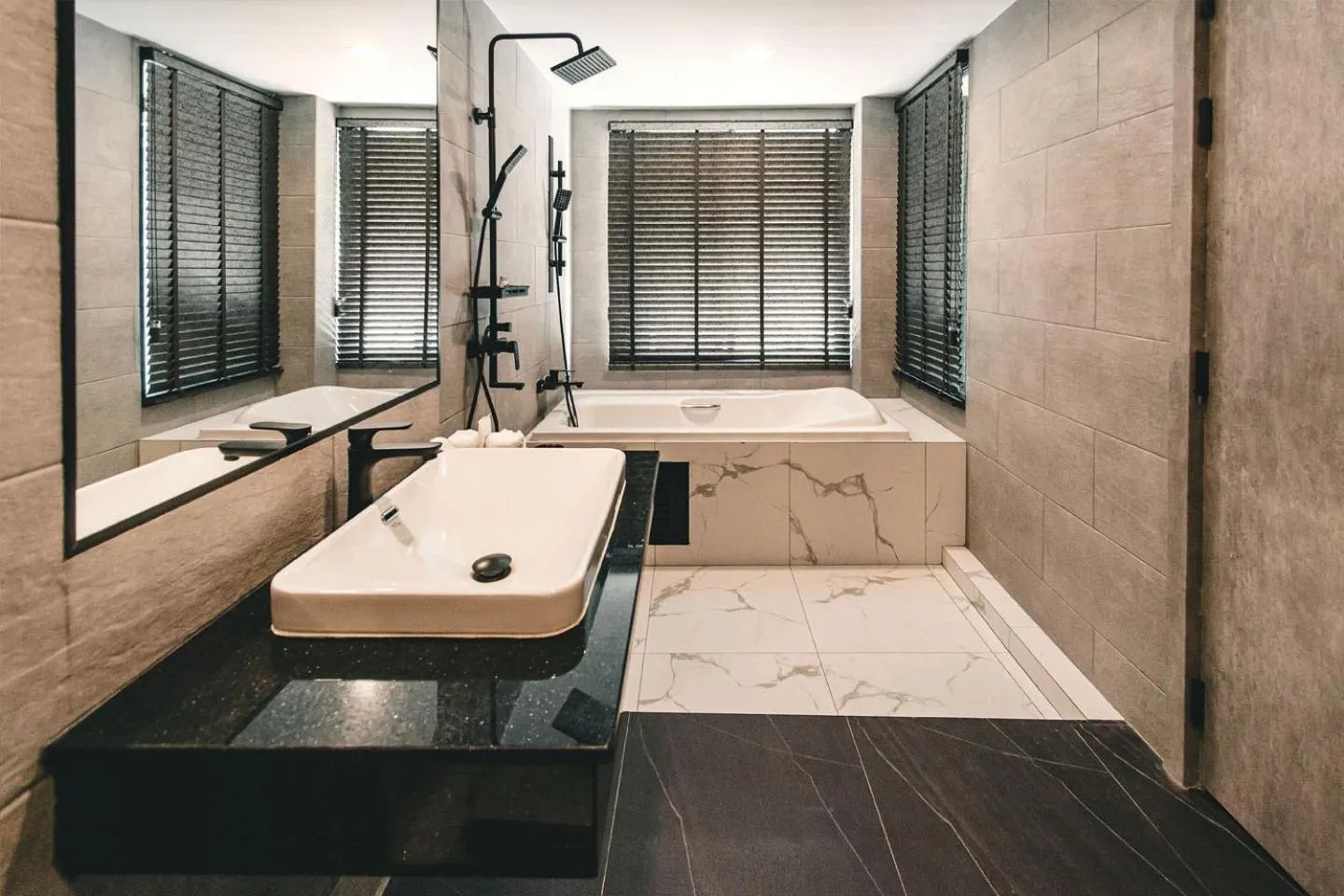 Bathroom, Bed in Seed Boutique Hotel