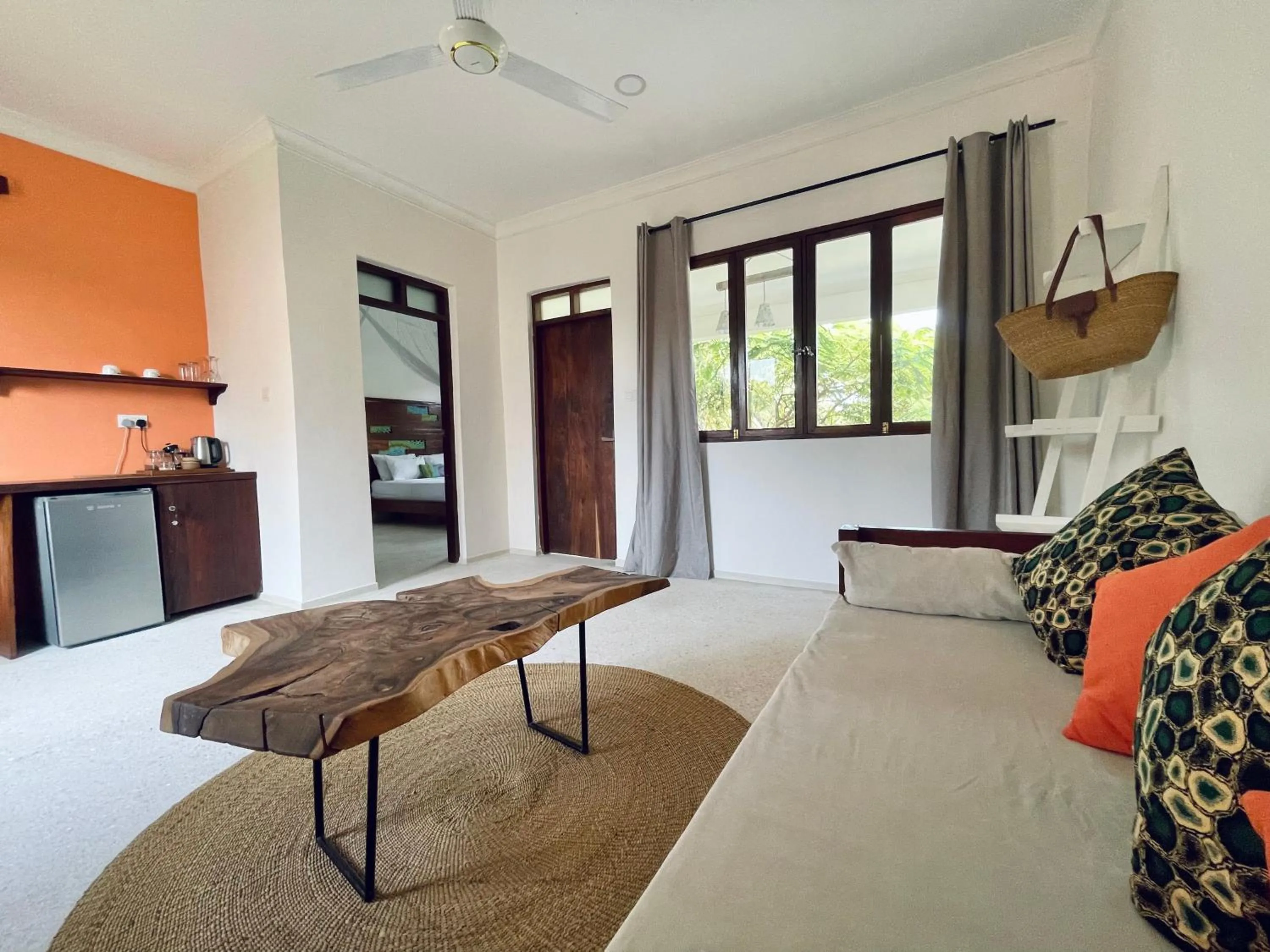 Living room, Bed in Gaia Villas