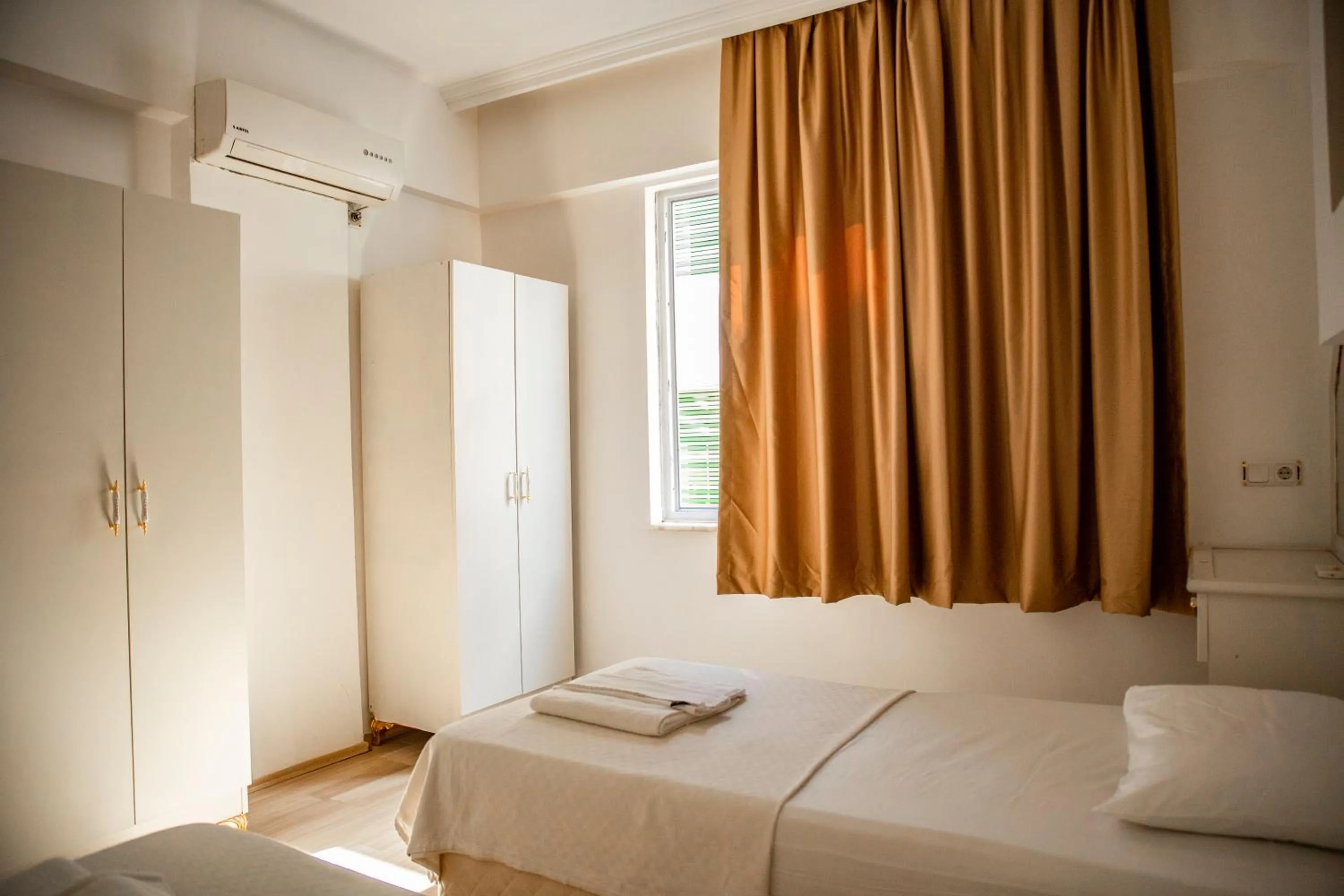 Bed in SARAY APART OTEL