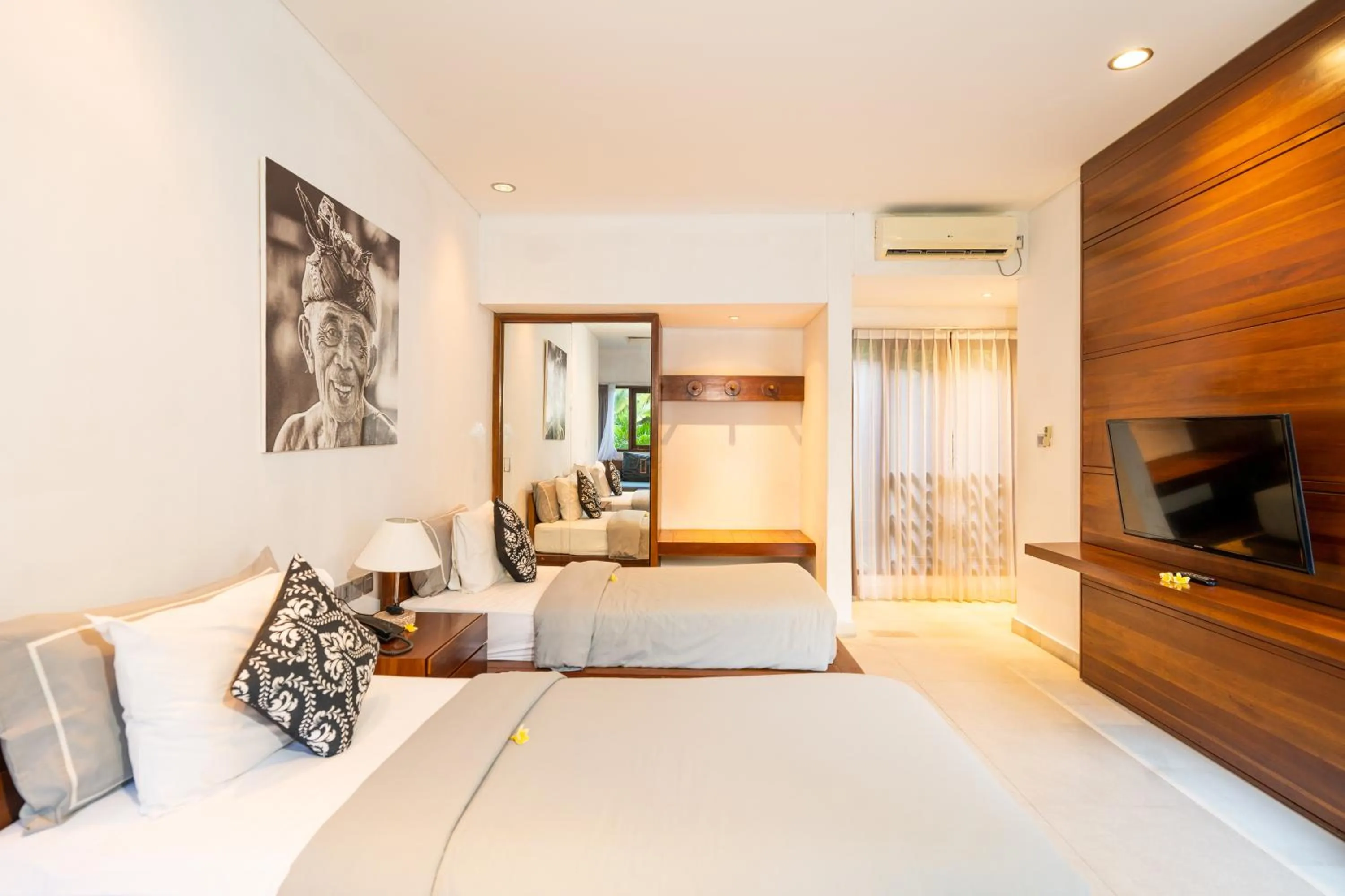 Bed in Bali Karma Sajtra Hotel