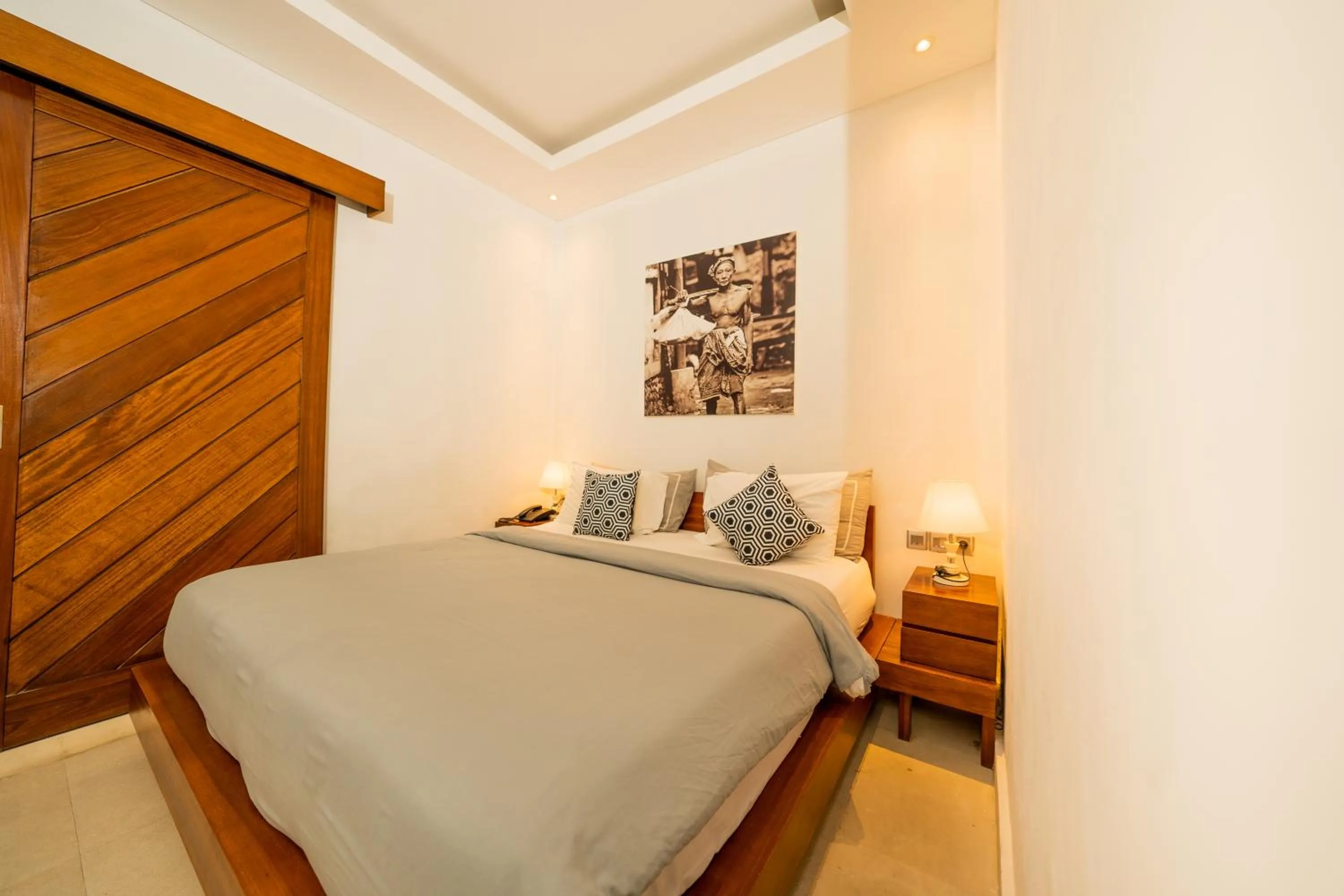 Bed in Bali Karma Sajtra Hotel