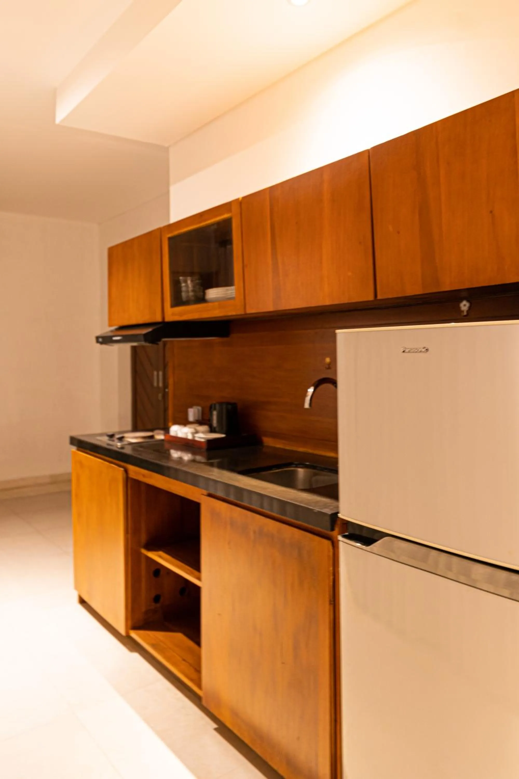 Kitchen or kitchenette in Bali Karma Sajtra Hotel