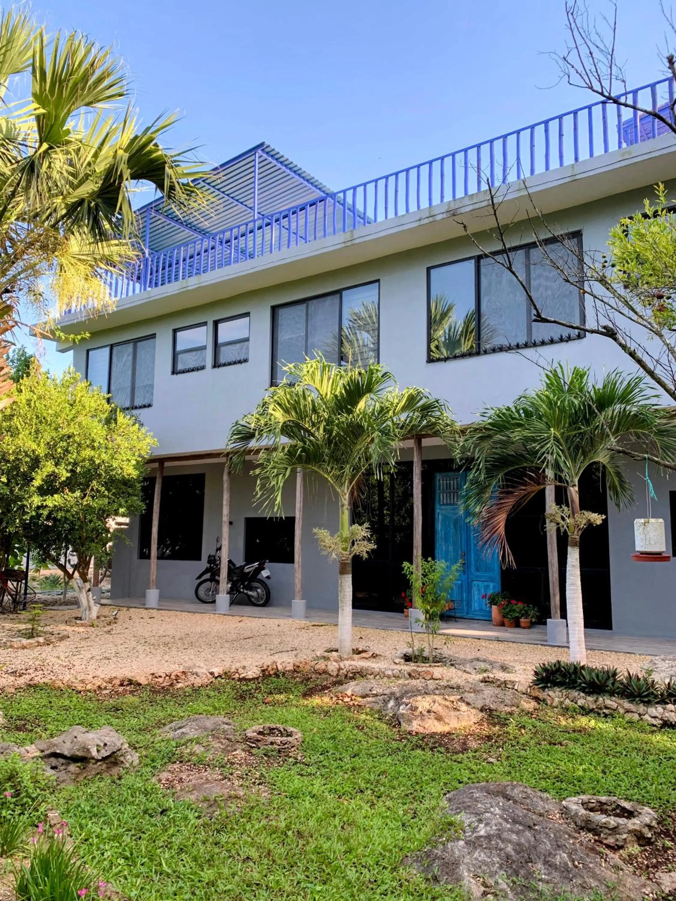 Property building in The Blue Eco Lodge