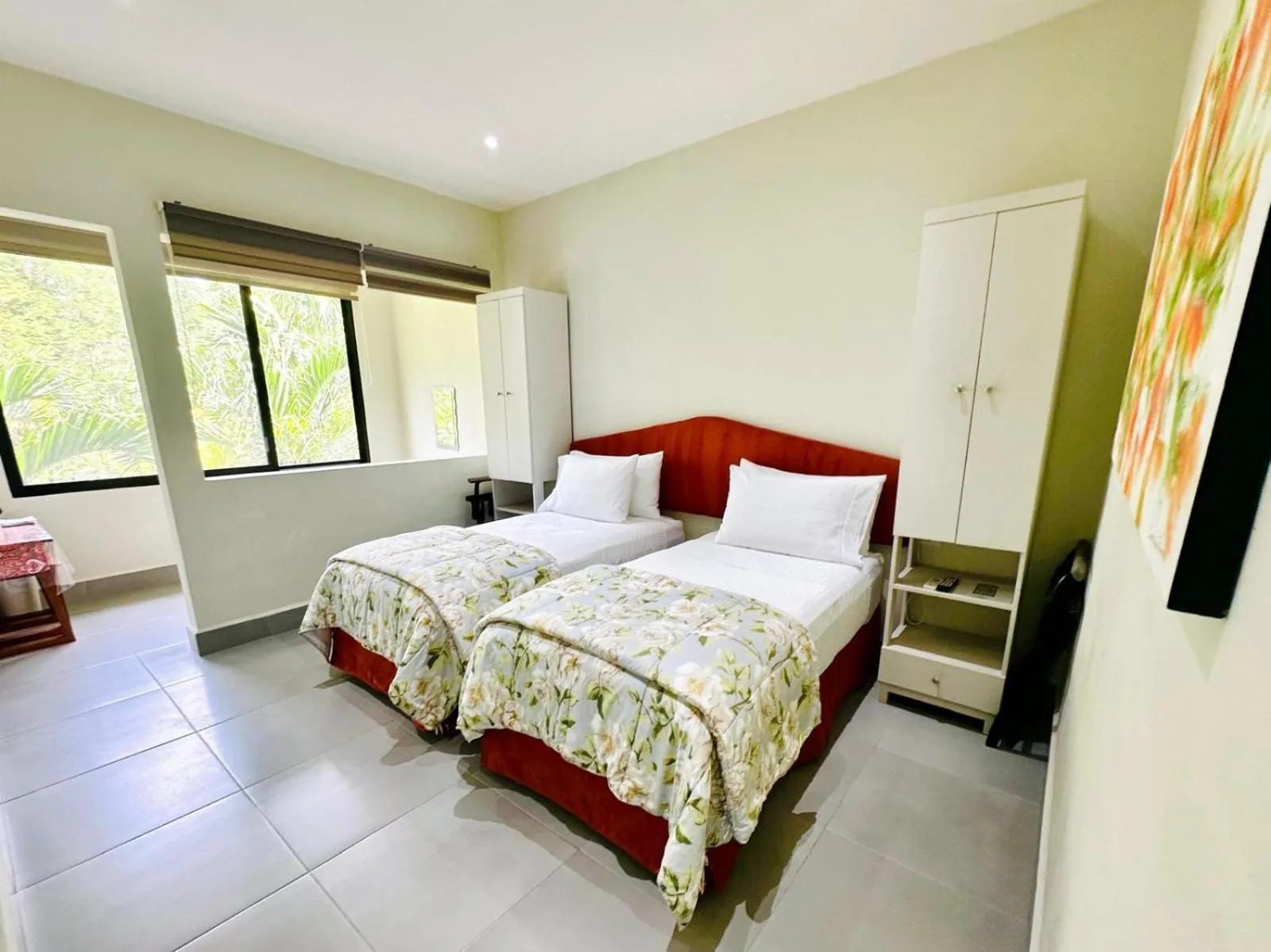 Bedroom, Bed in The Blue Eco Lodge