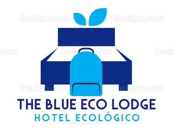 Bedroom in The Blue Eco Lodge