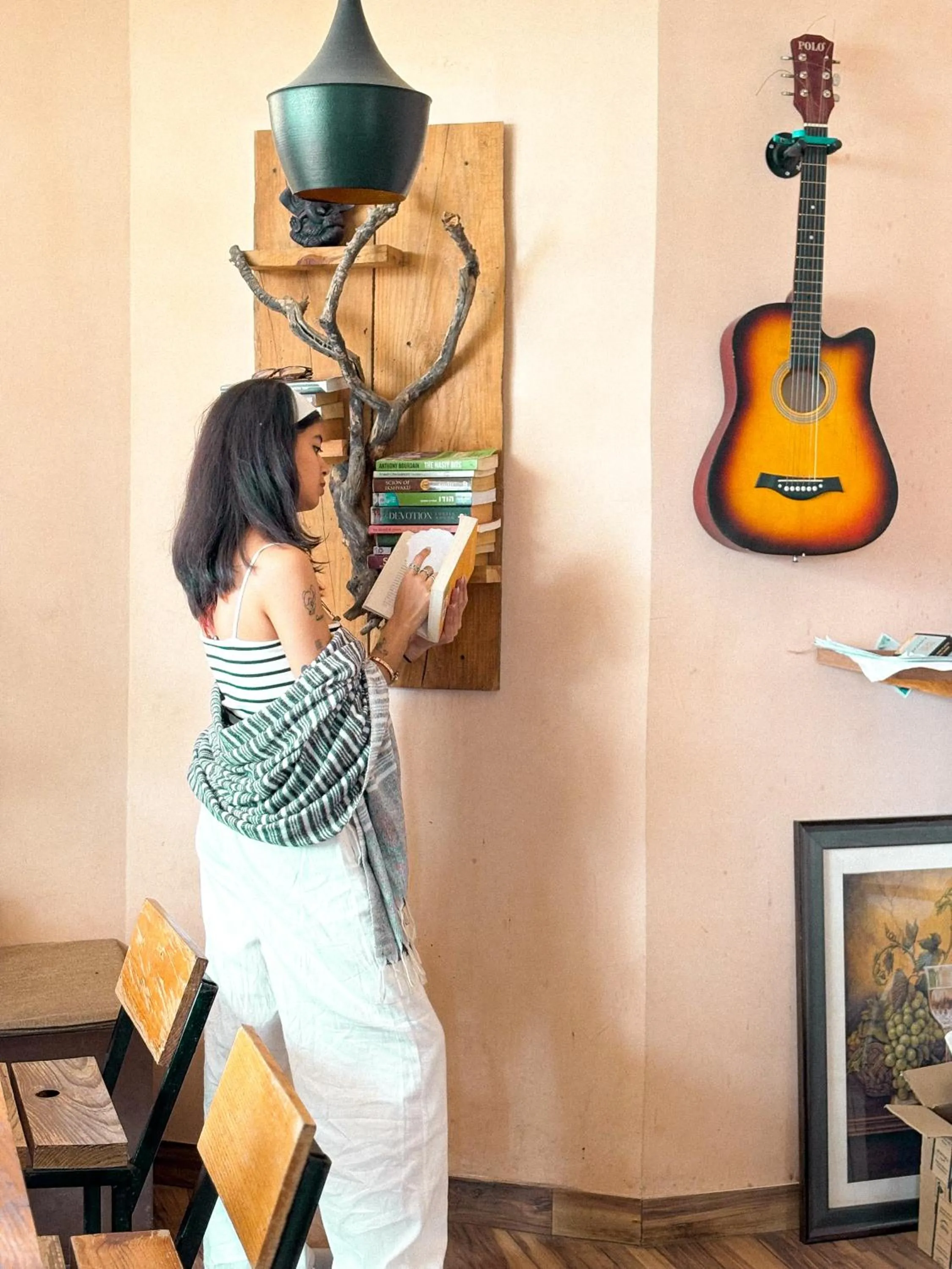 People in Young Monk Hostel Dharamkot