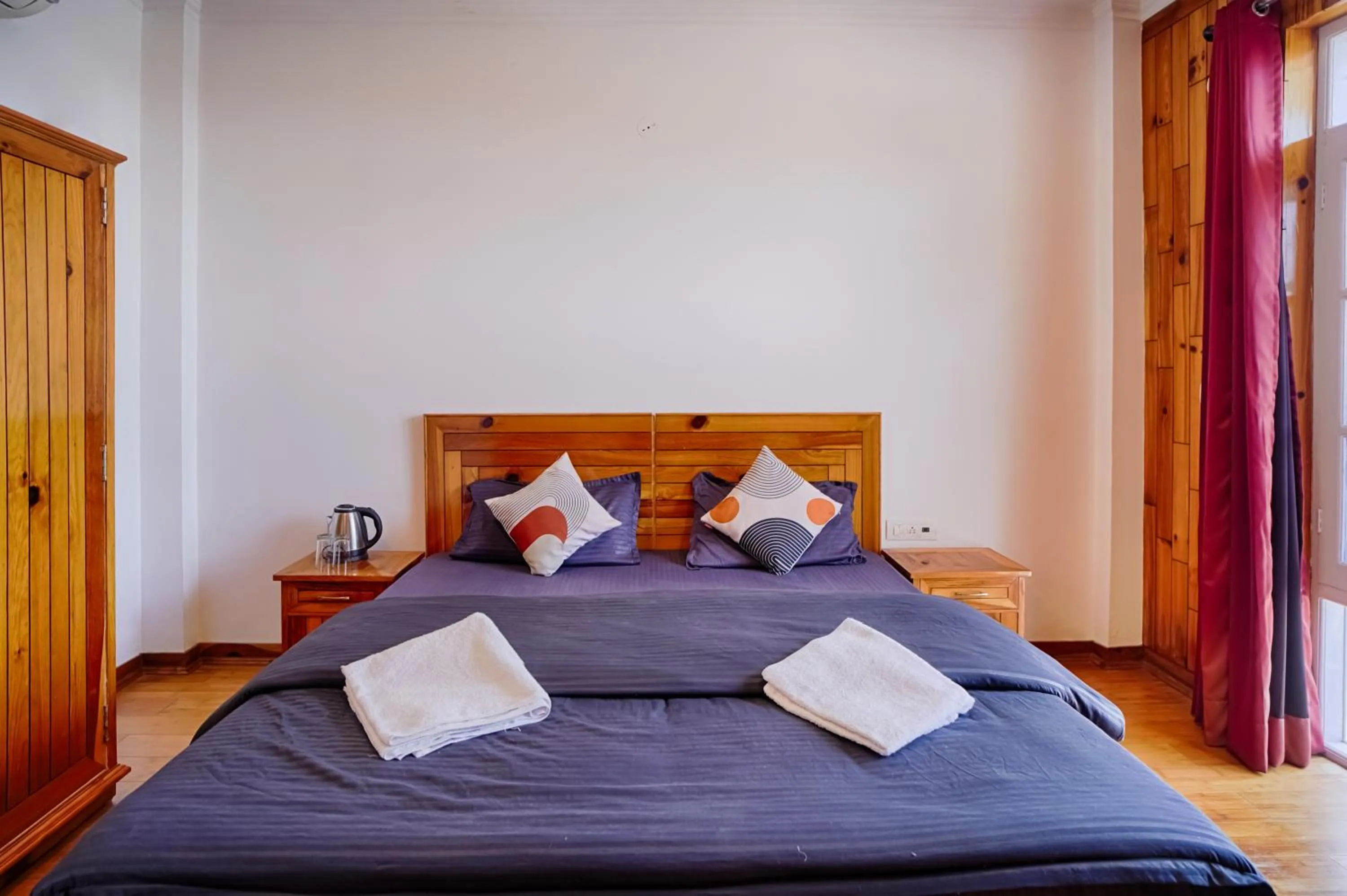 Bed in Young Monk Hostel Dharamkot