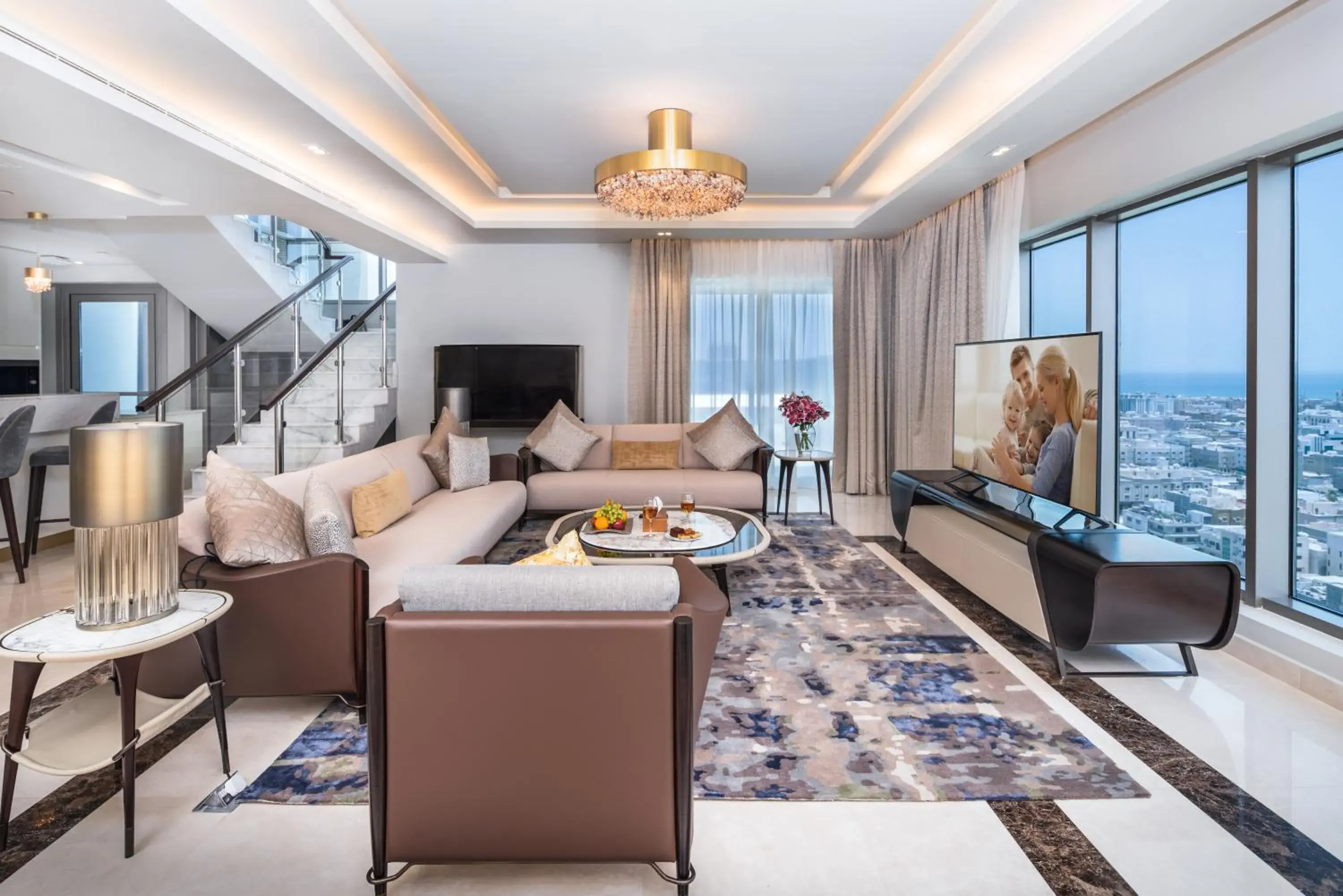 Three-Bedroom Premier Penthouse Suite in Somerset Downtown Al Khobar Three-Bedroom Premier Penthouse Suite in Somerset Downtown Al Khobar