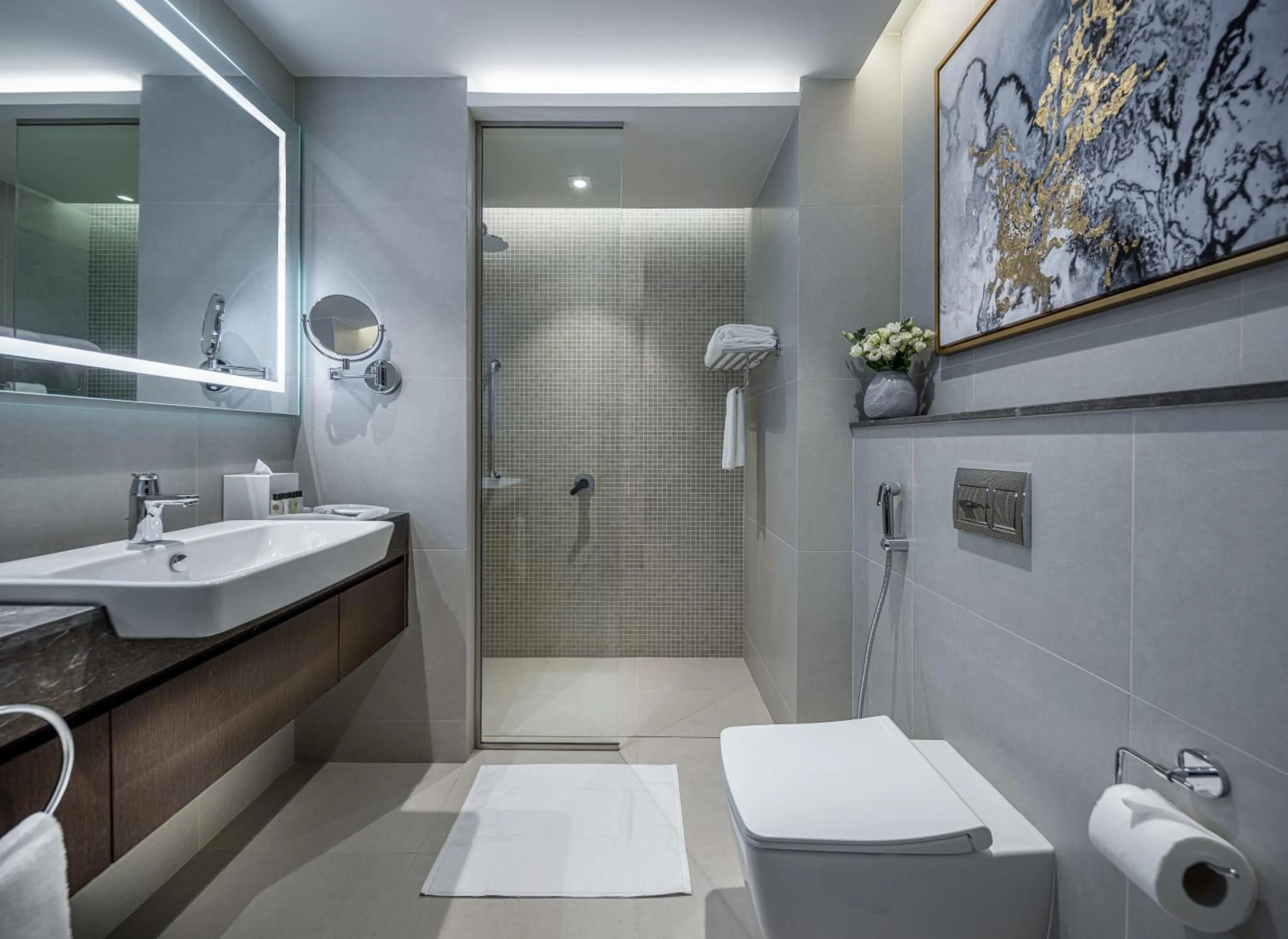 Bathroom in Somerset Downtown Al Khobar