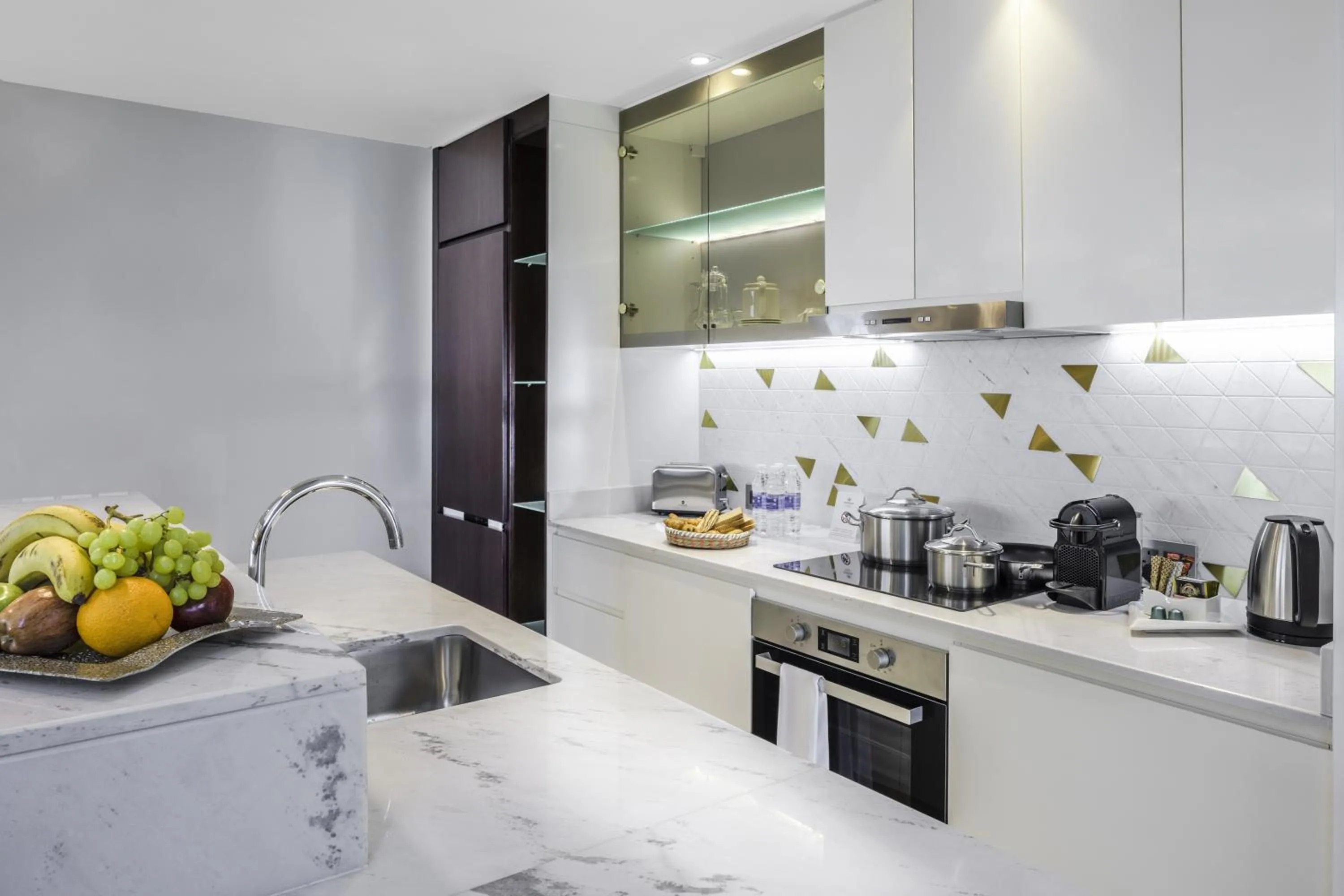 kitchen in Somerset Downtown Al Khobar