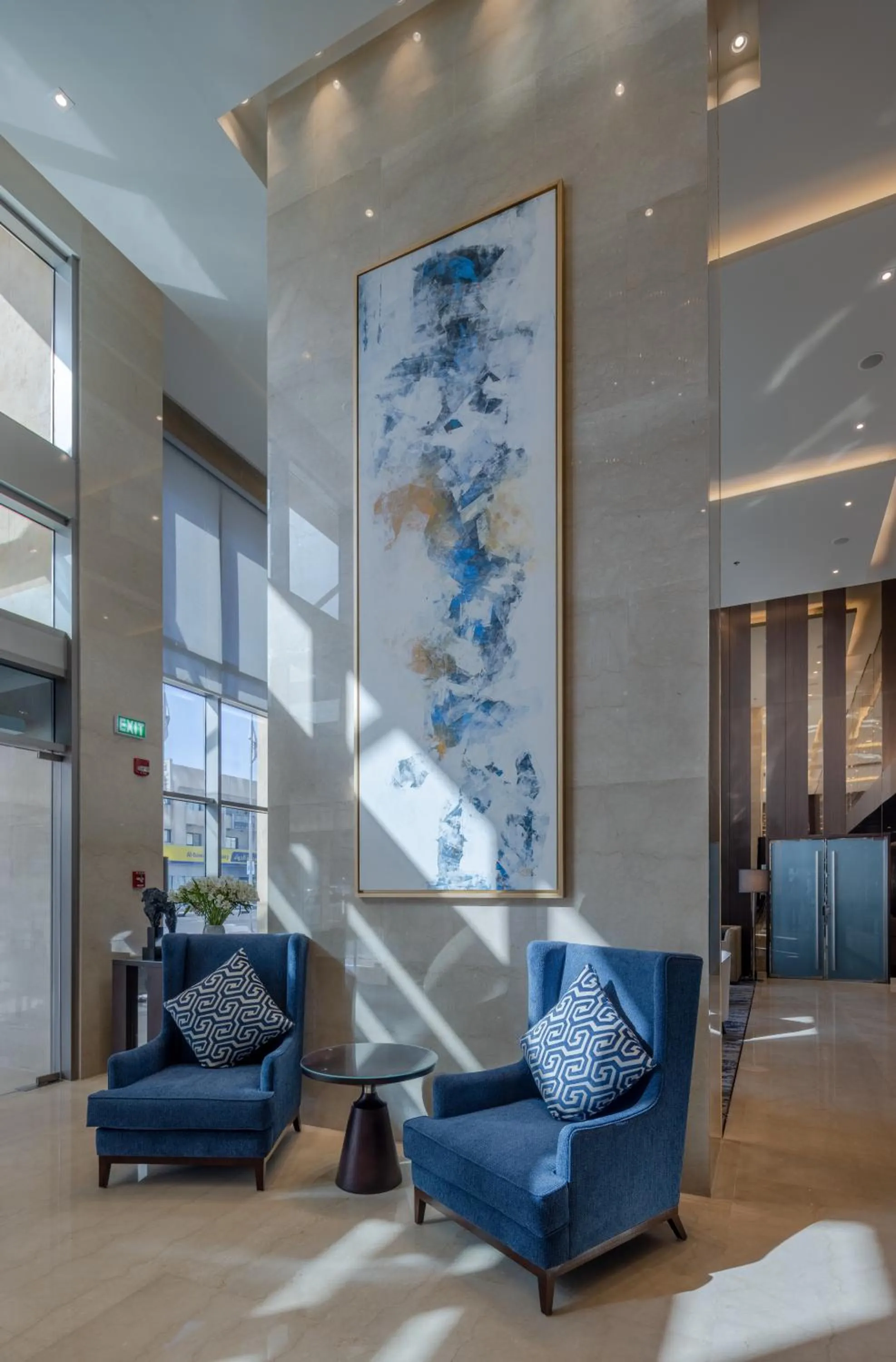 Seating area in Somerset Downtown Al Khobar