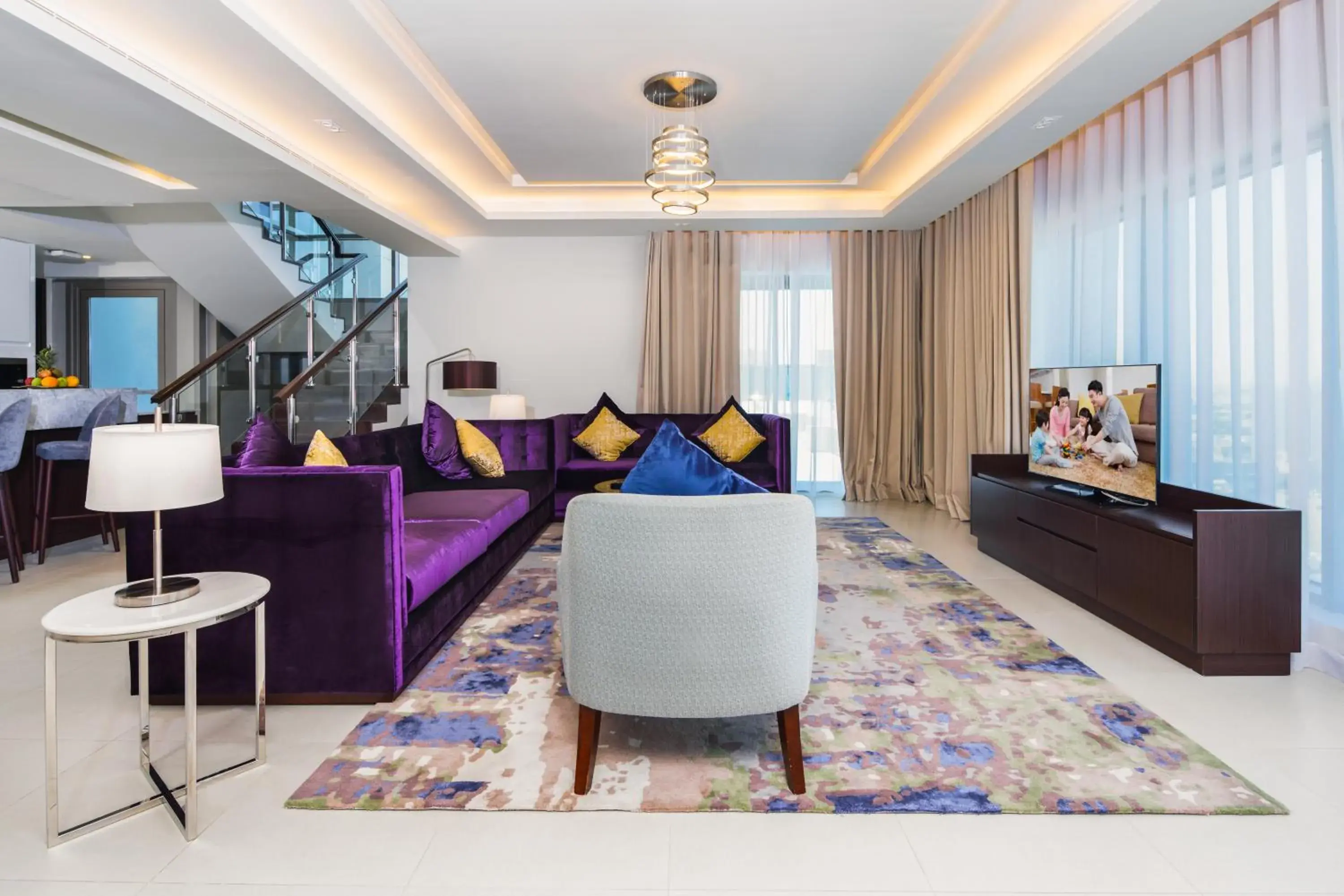 Three-Bedroom Penthouse Suite in Somerset Downtown Al Khobar Three-Bedroom Penthouse Suite in Somerset Downtown Al Khobar