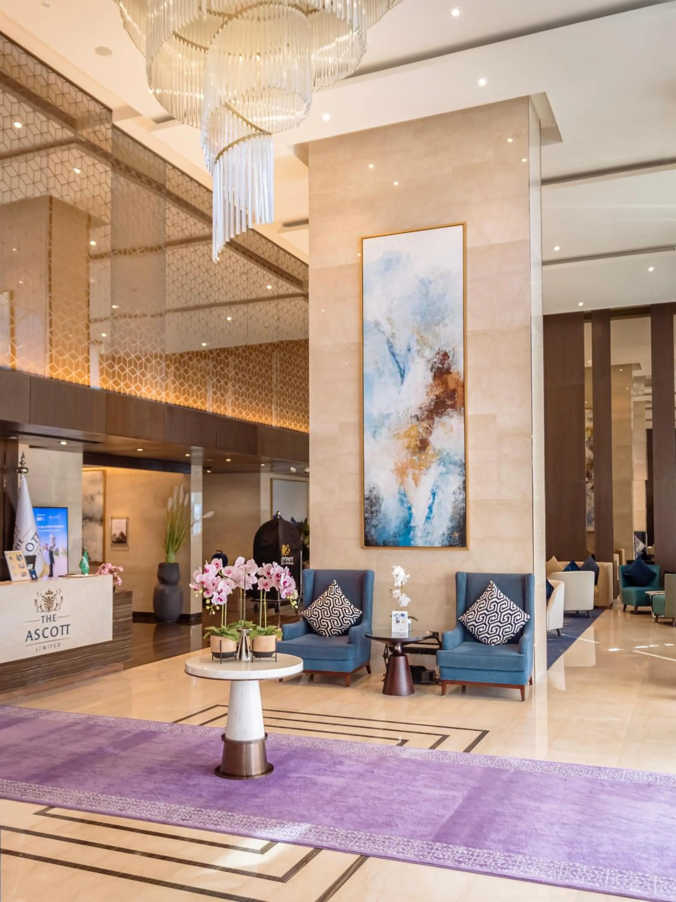 Lobby or reception in Somerset Downtown Al Khobar