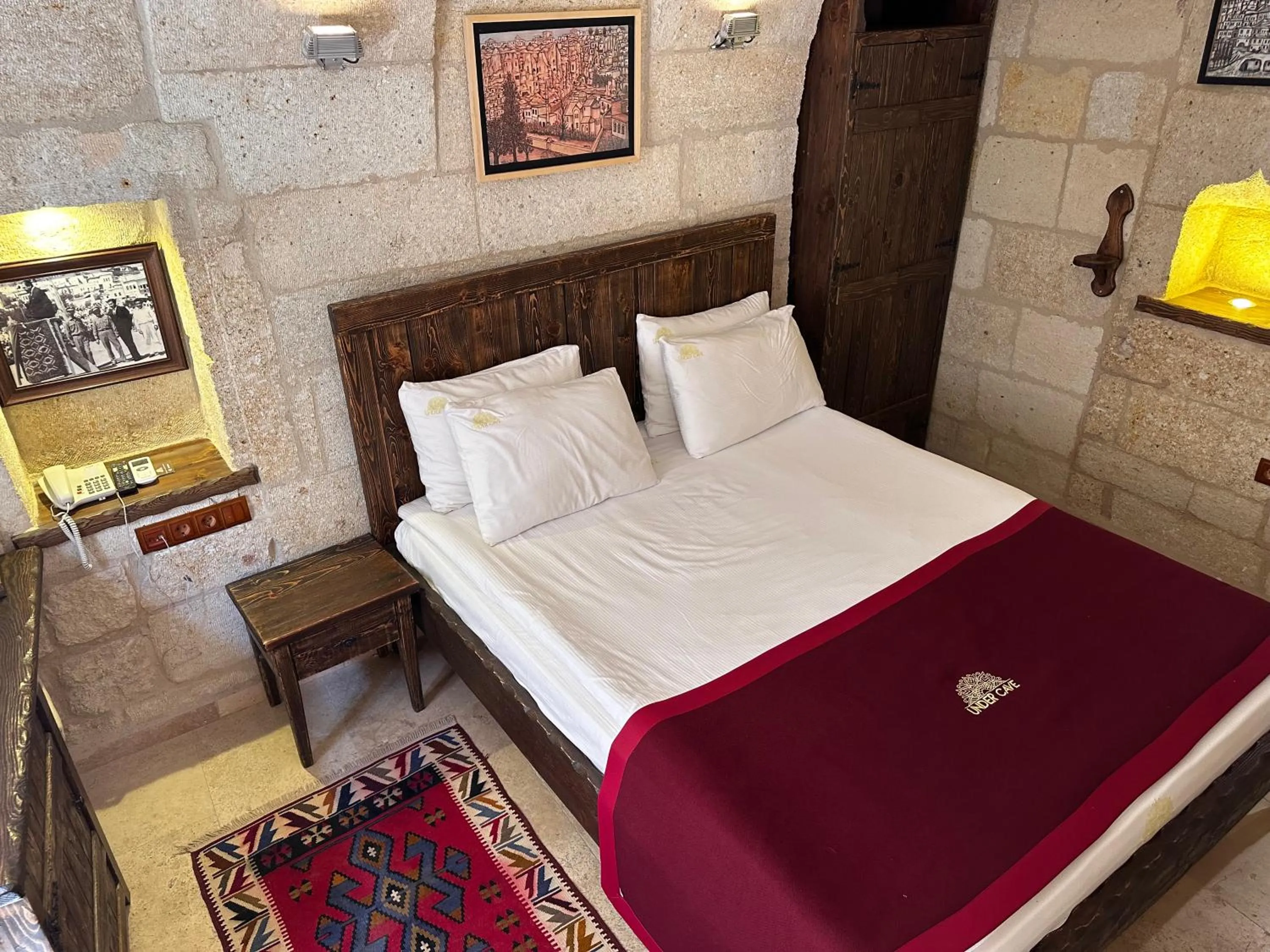 Bed in Under Cave Cappadocia