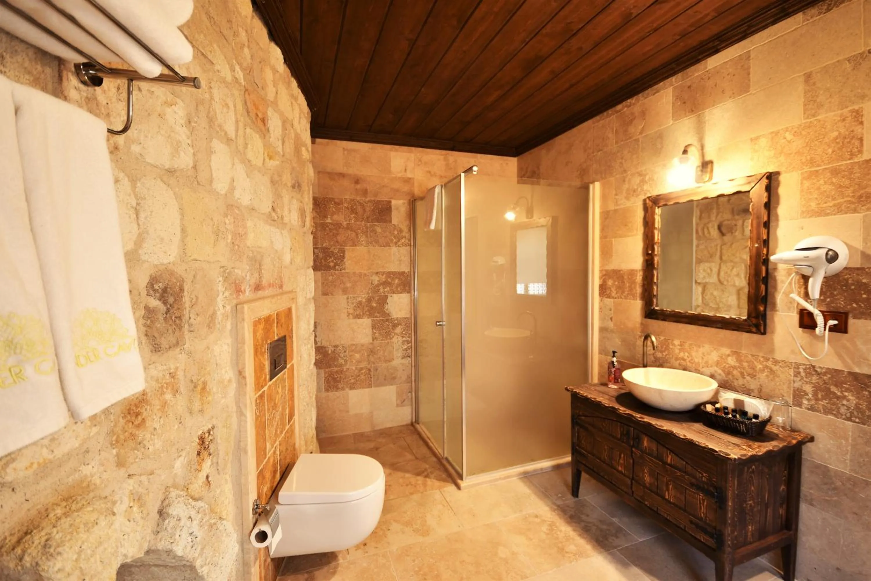 Bathroom in Under Cave Cappadocia