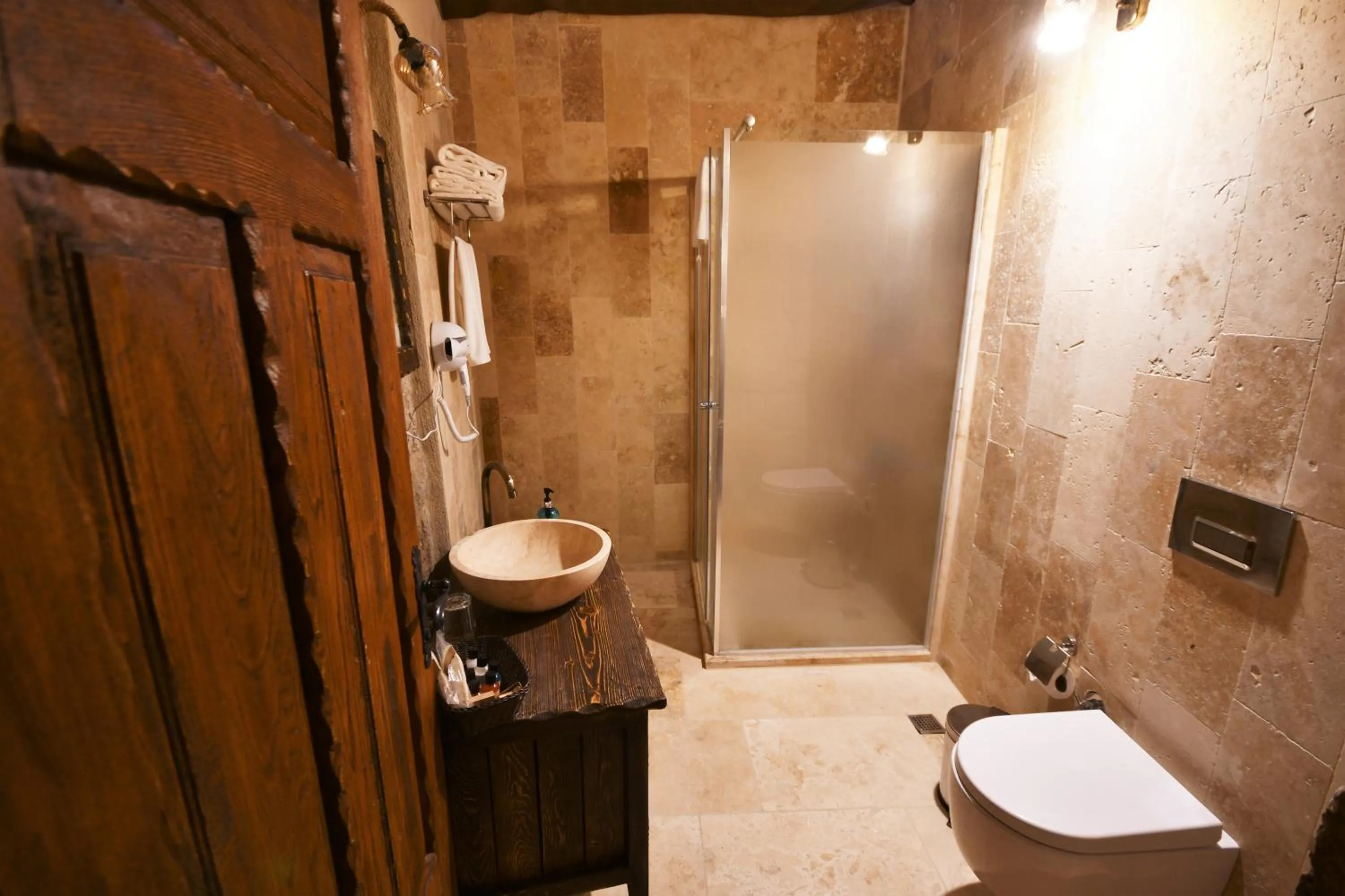 Bathroom in Under Cave Cappadocia