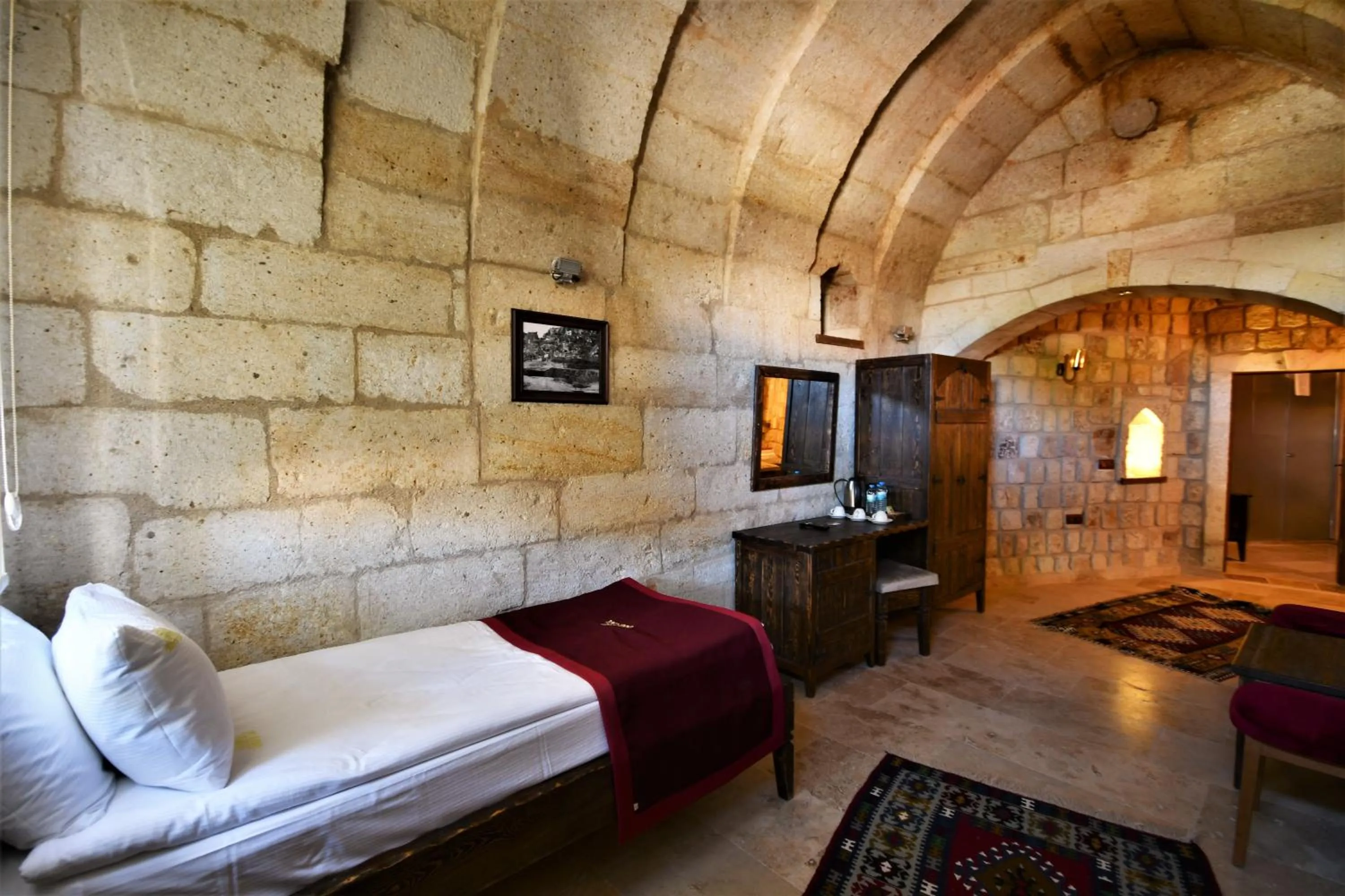 Bed in Under Cave Cappadocia