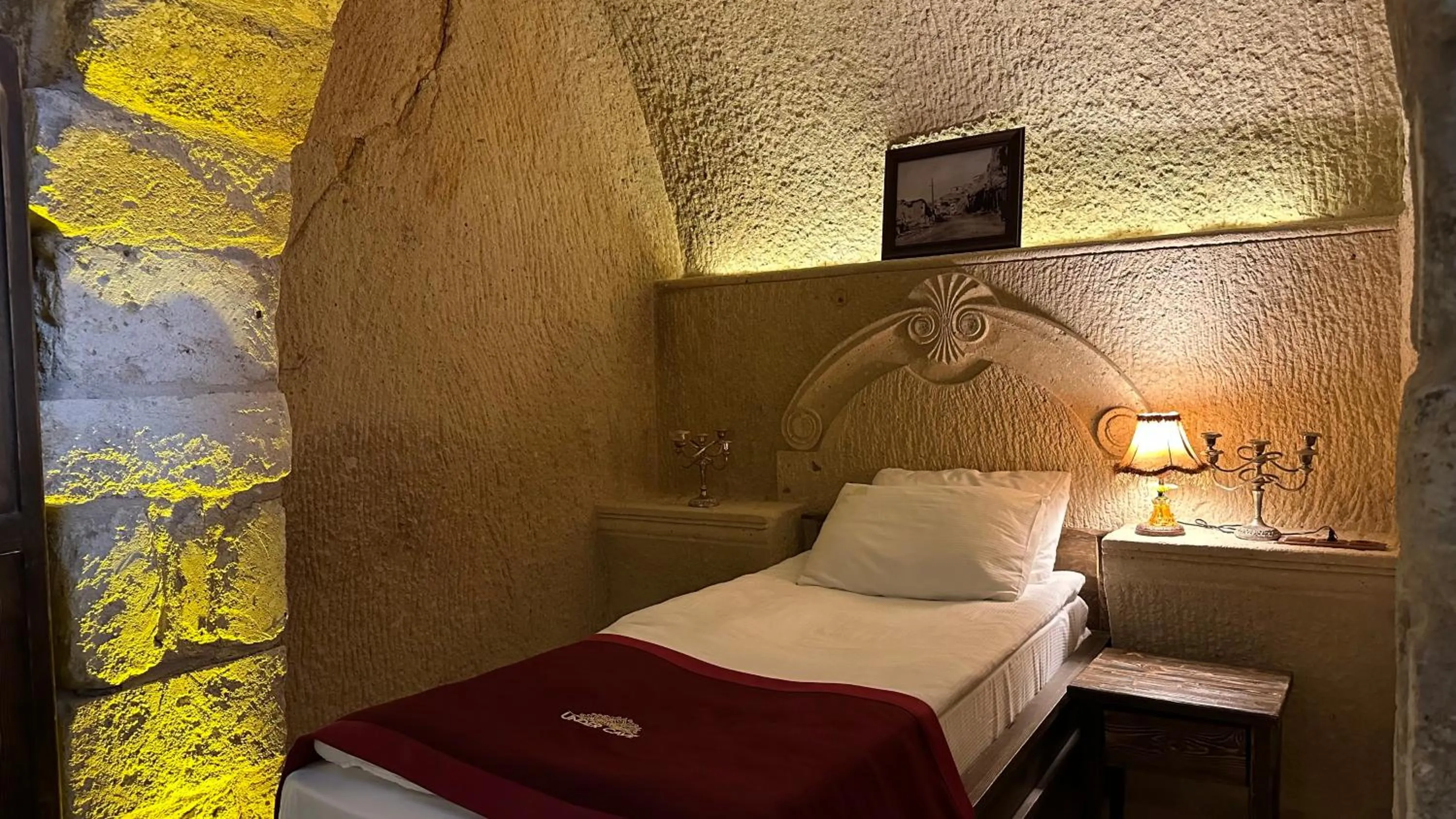 Bed in Under Cave Cappadocia